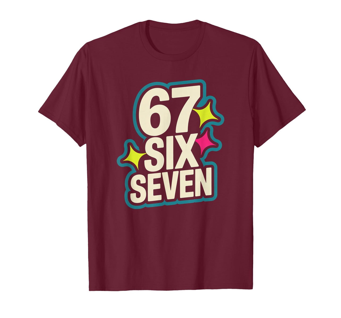 Funny Six Seven 6 7 Meme T-Shirt