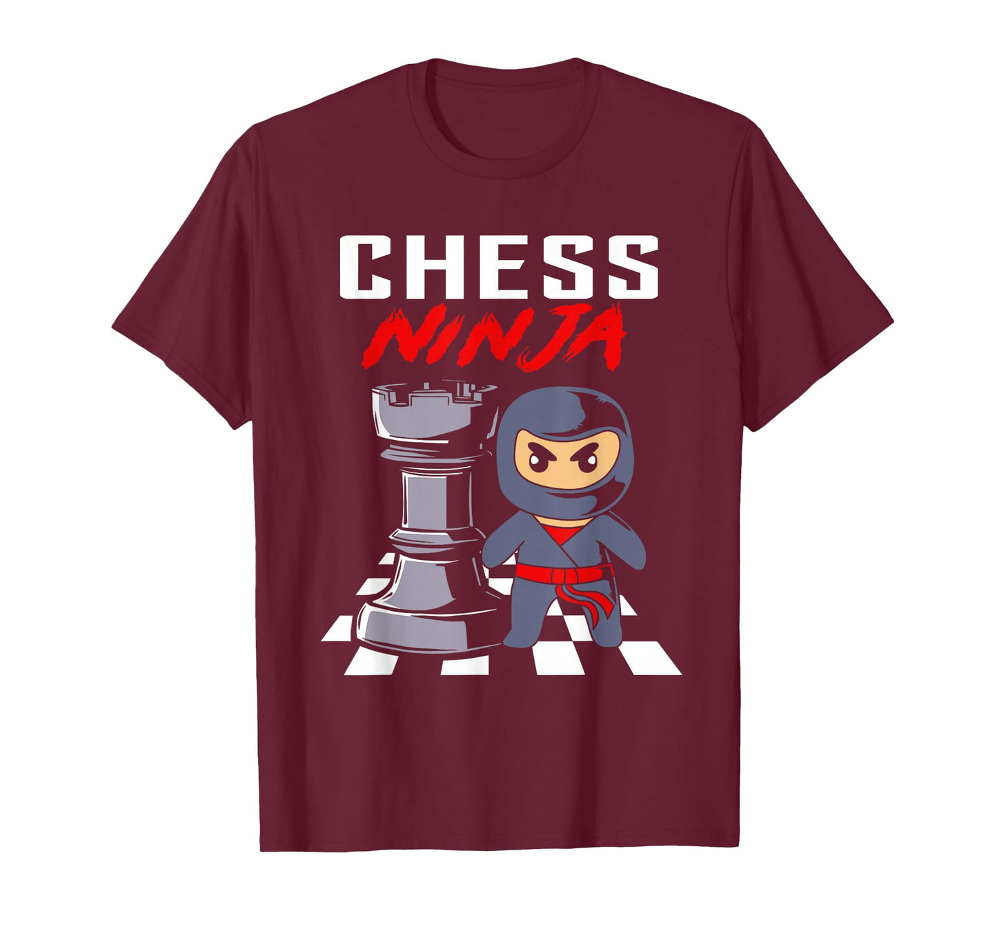 Funny chess ninja T-Shirt for kids and chess player T-Shirt