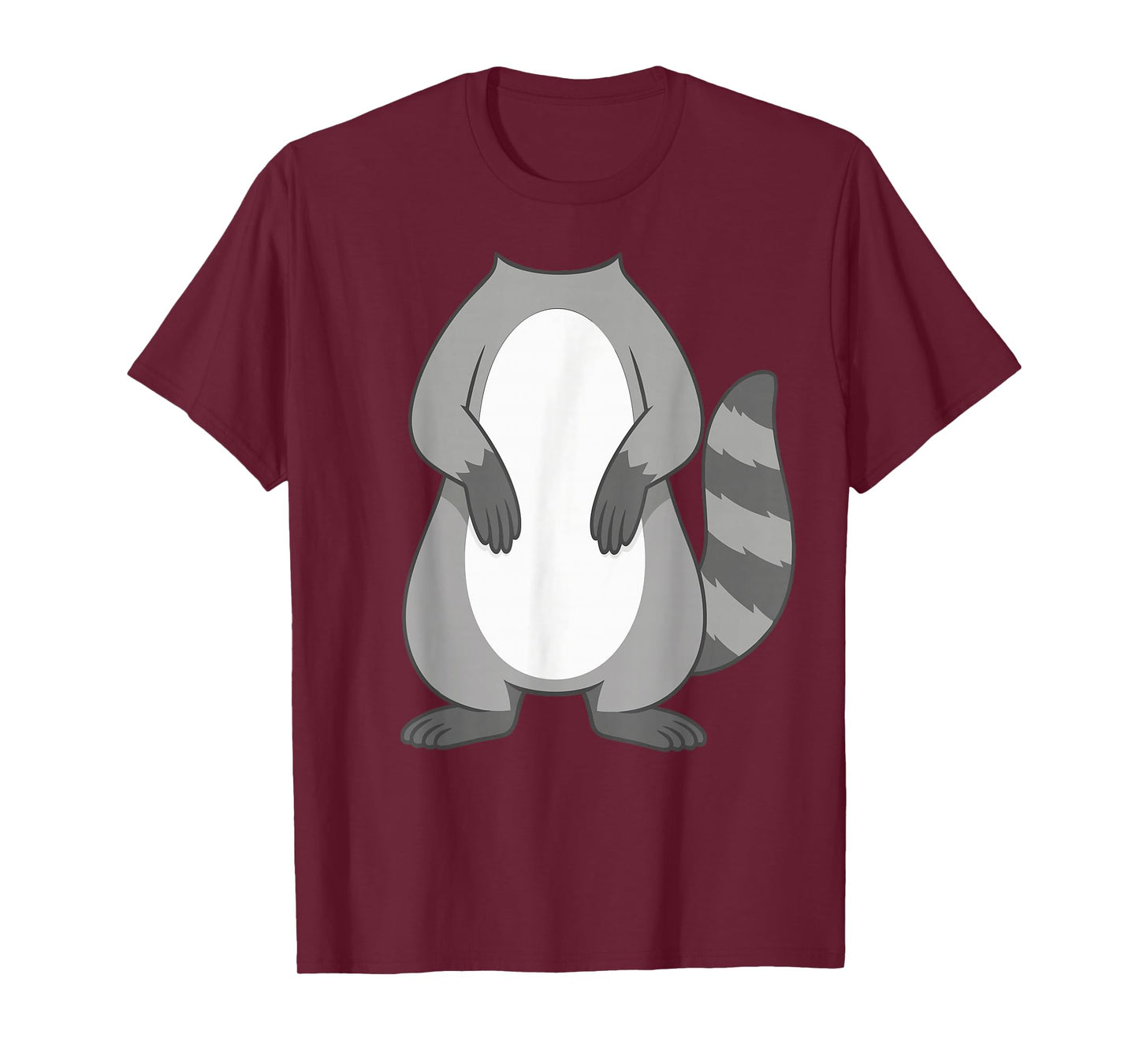 Racoon Shirt Adult Kids Men Women Racoon Costume T-Shirt