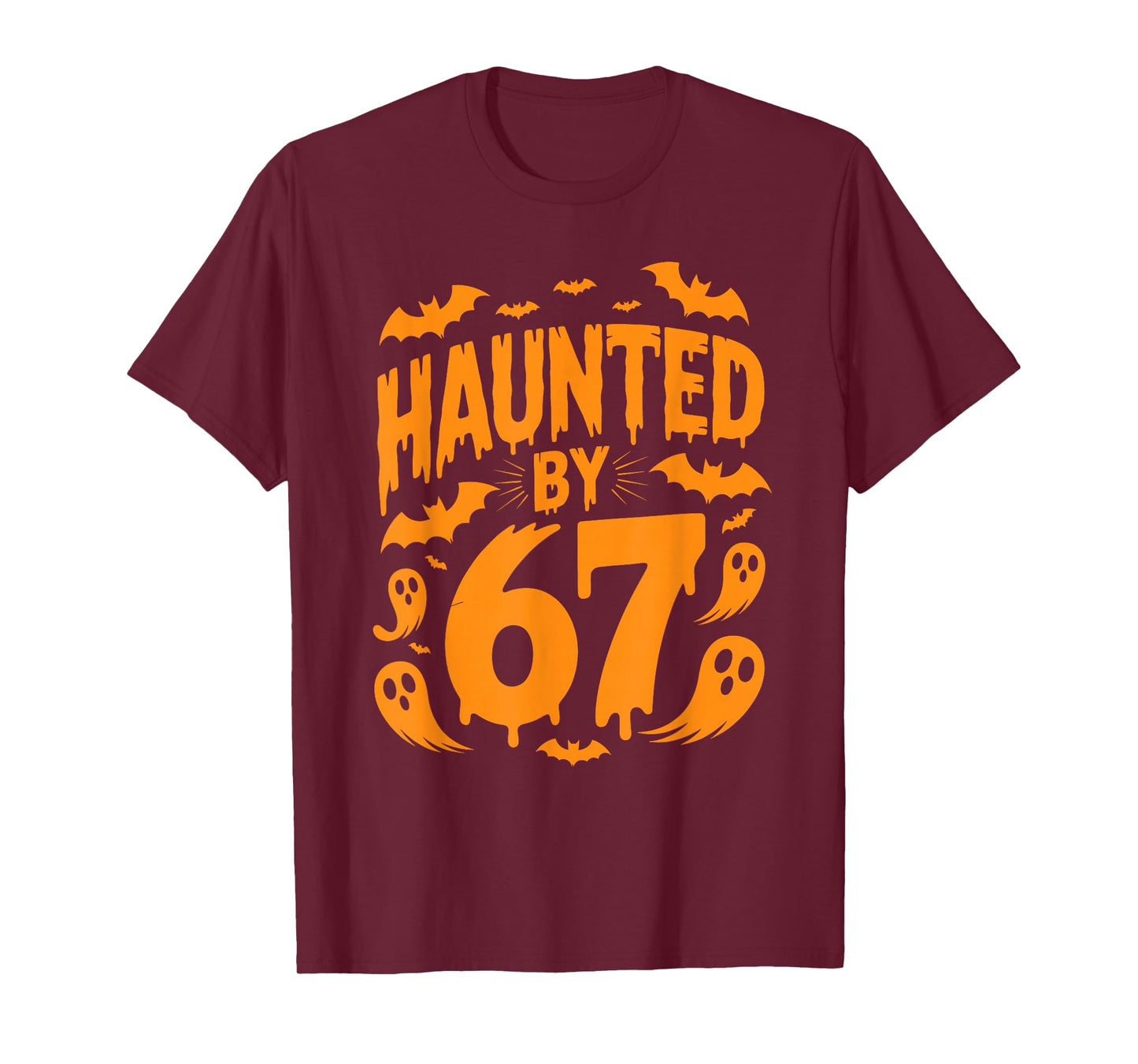 Haunted by 67 Halloween Six Seven T-Shirt