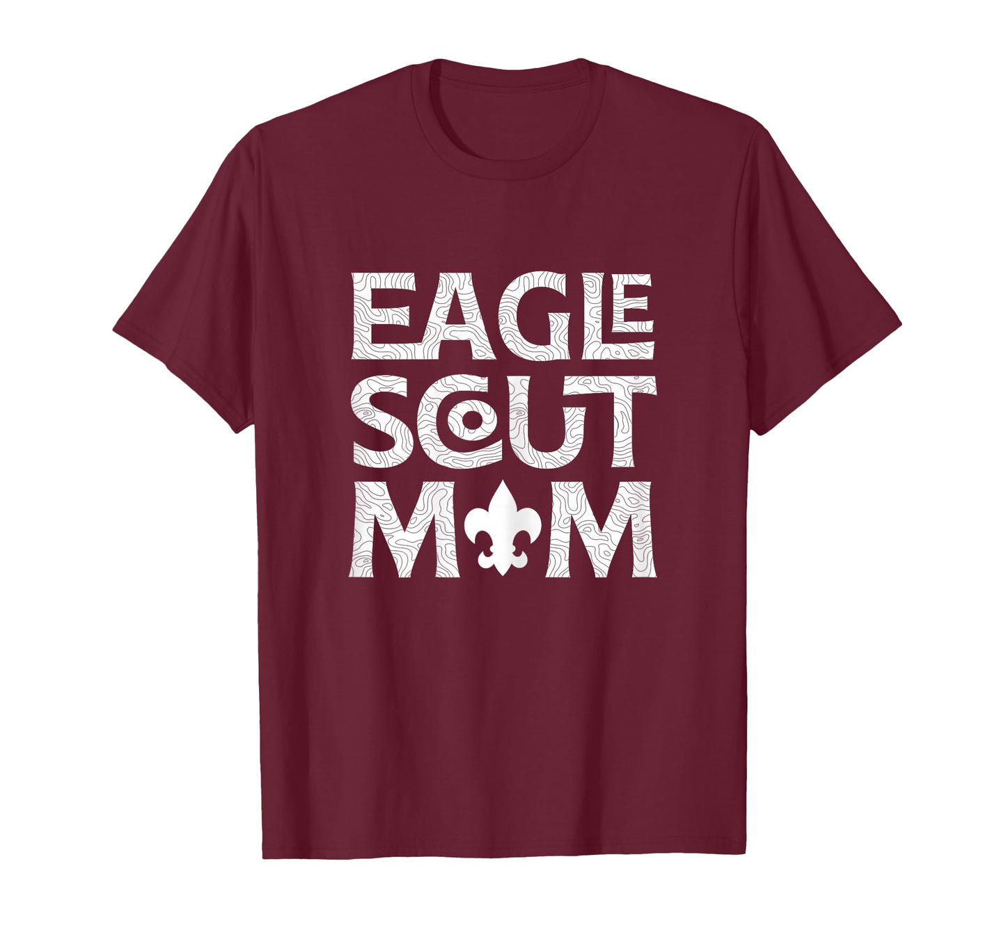 Eagle Scout Mom Fleur-de-lis T-Shirt