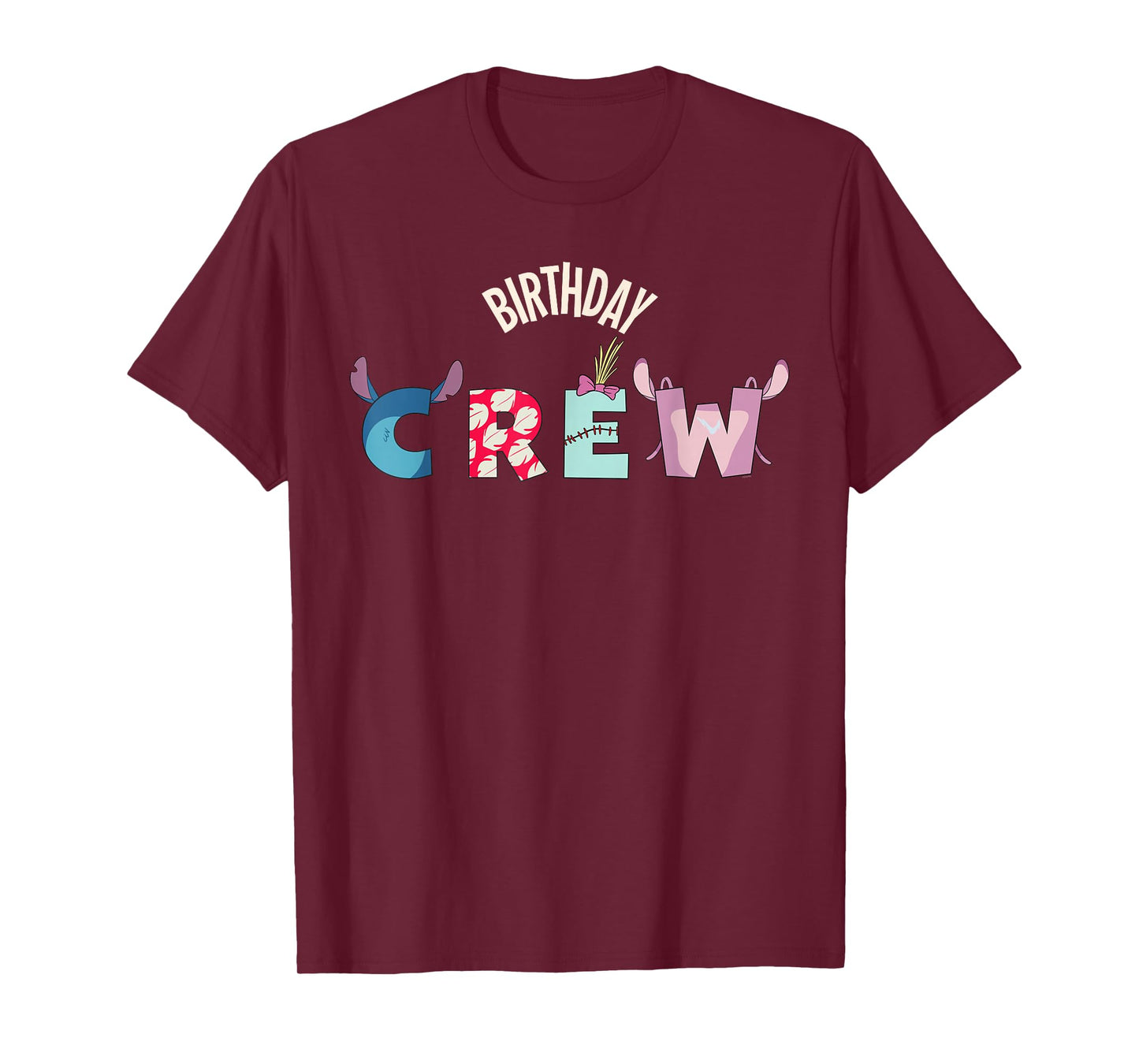 Disney Lilo & Stitch "Birthday Crew" Matching Birthday Party T-Shirt