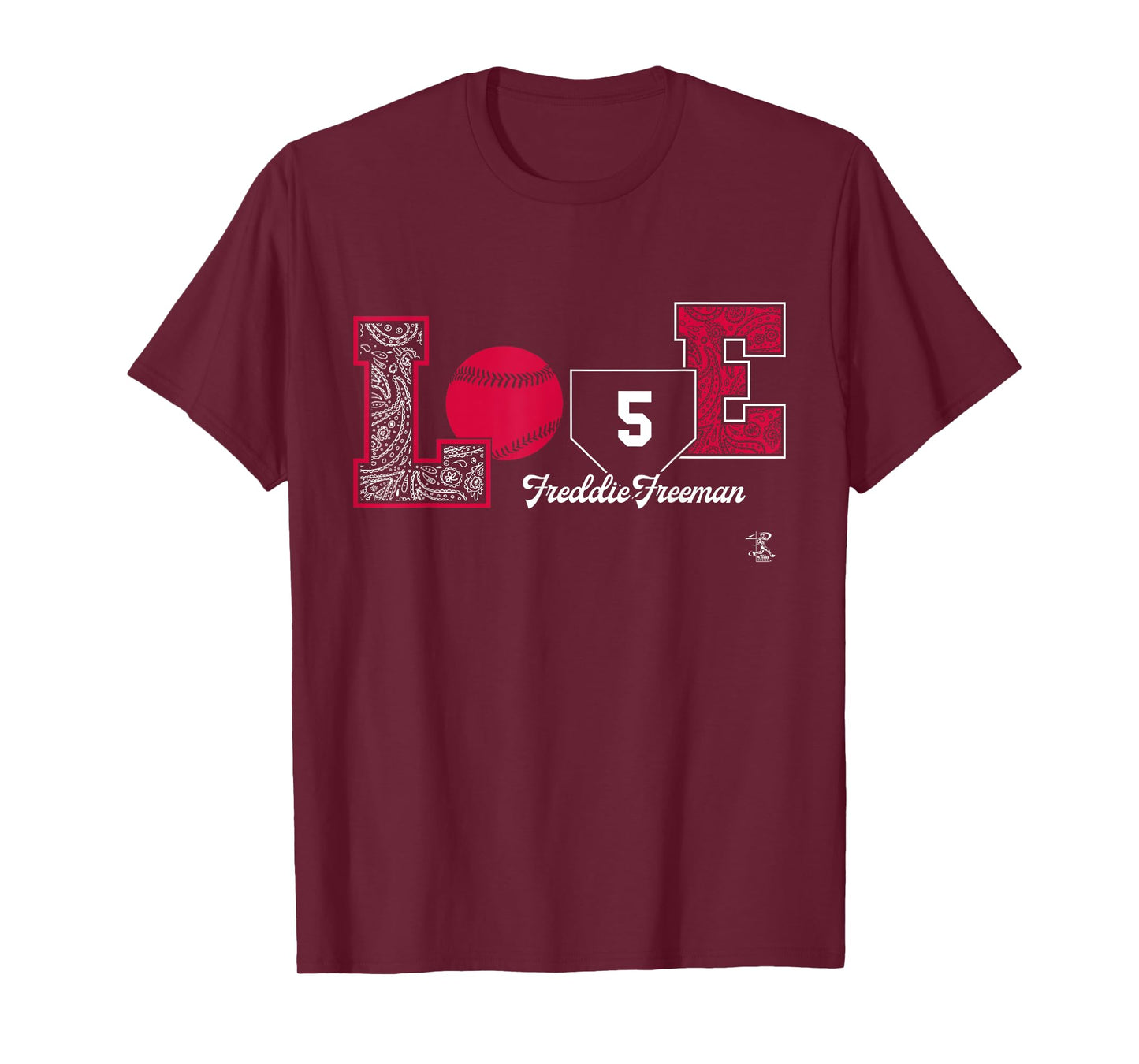 Freddie Freeman Love Player Gameday T-Shirt