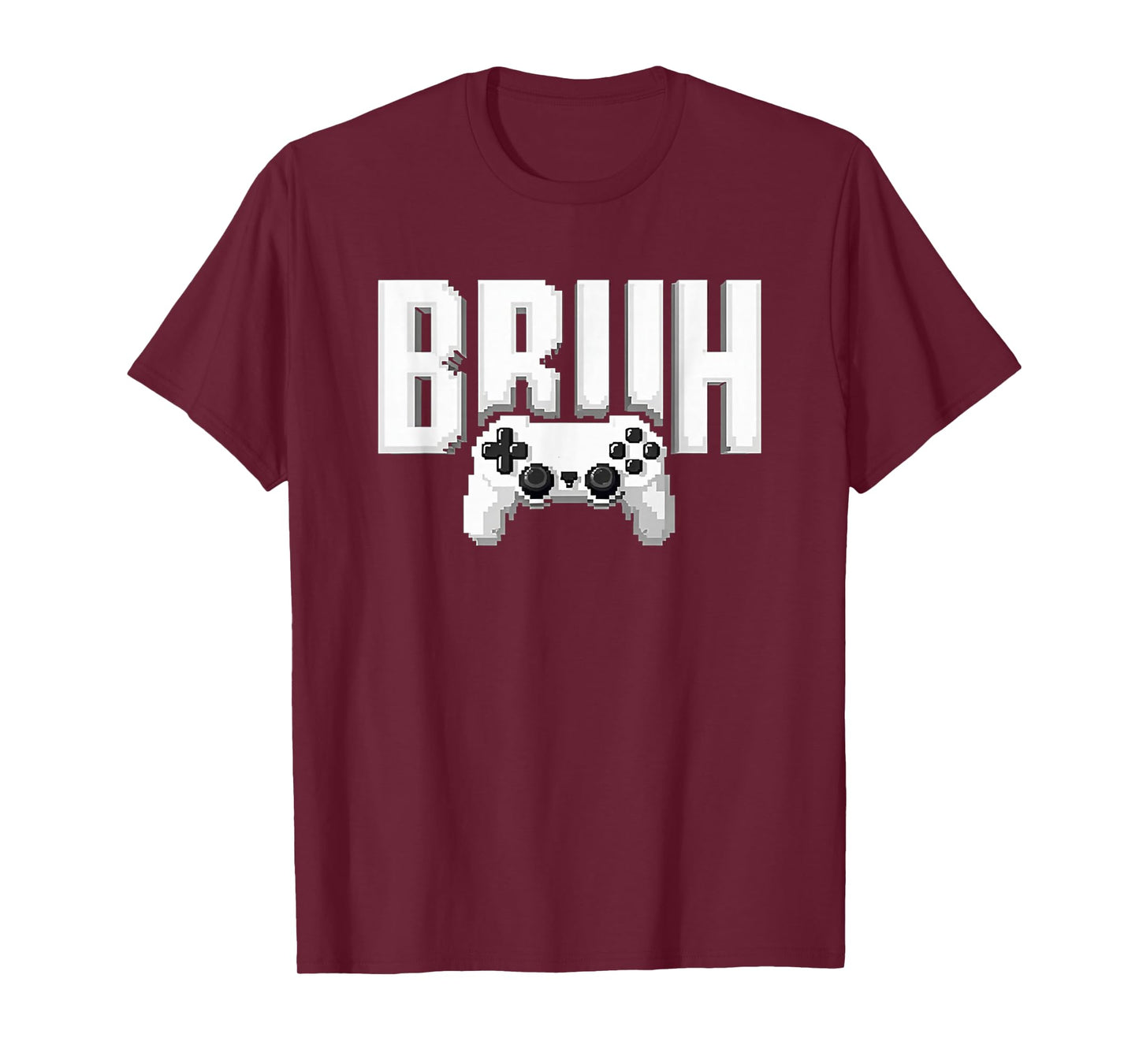 Video Gamer funny BRUH game controller for kids Men youth T-Shirt