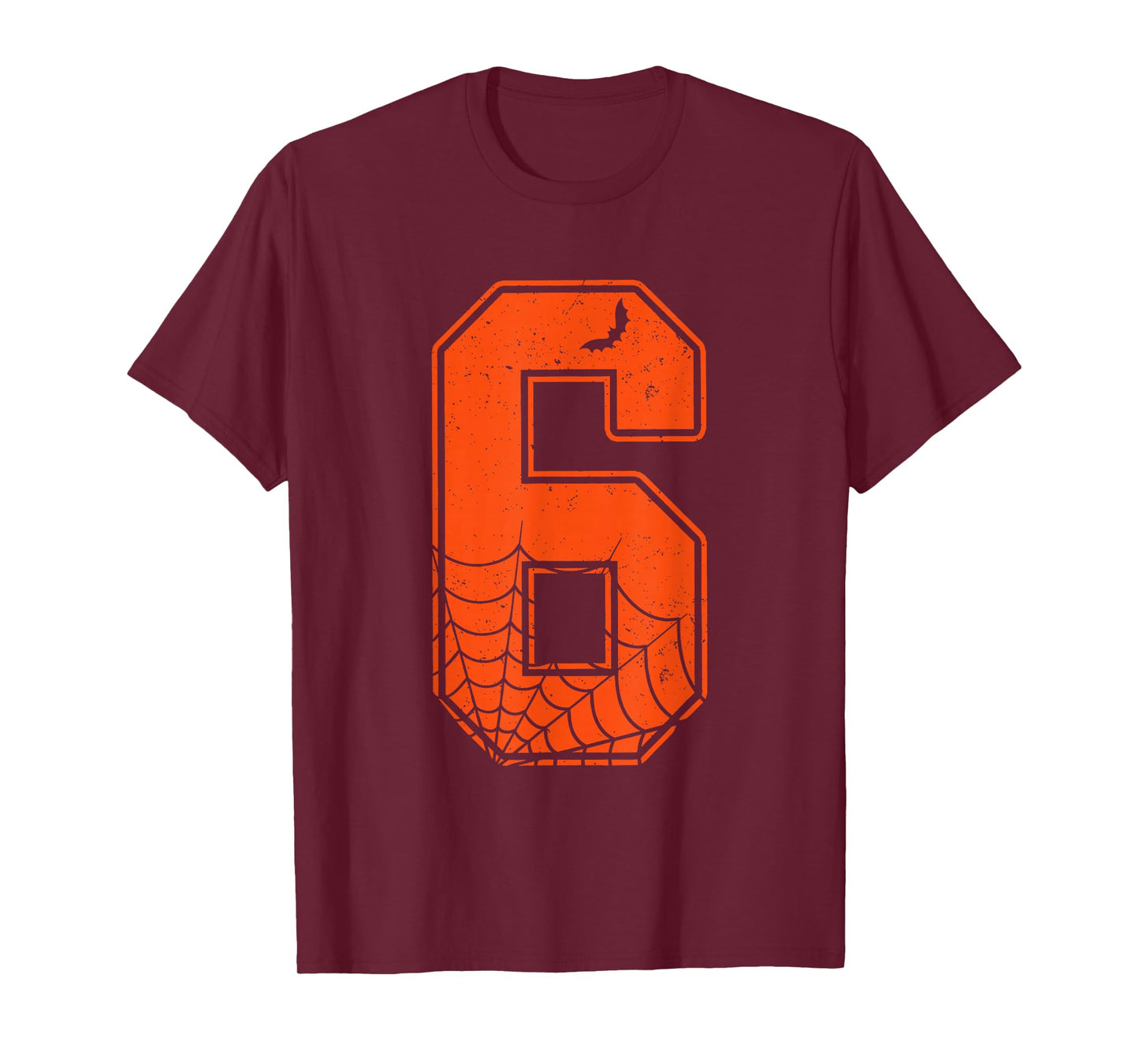 Number 6 67 Meme Costume Matching Group Halloween Spider T-Shirt
