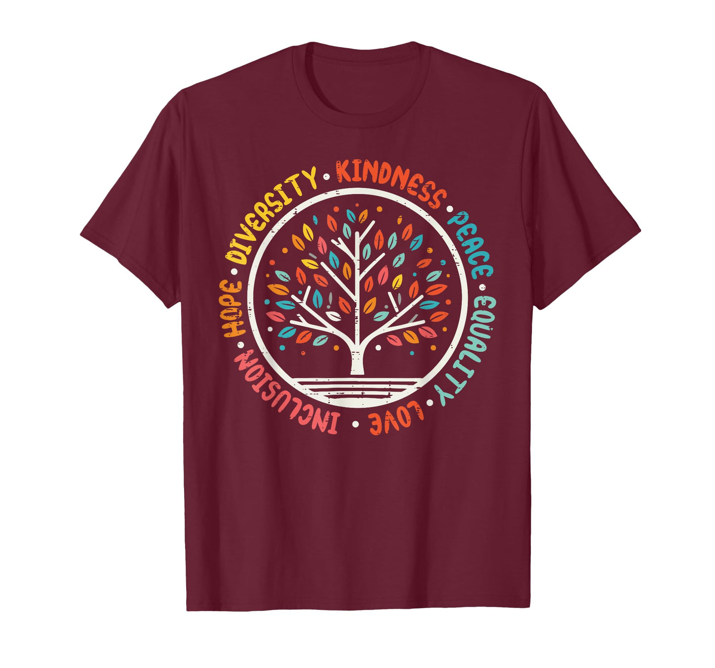 Equality Love Inclusion Diversity Tree Resist Women Men Kids T-Shirt