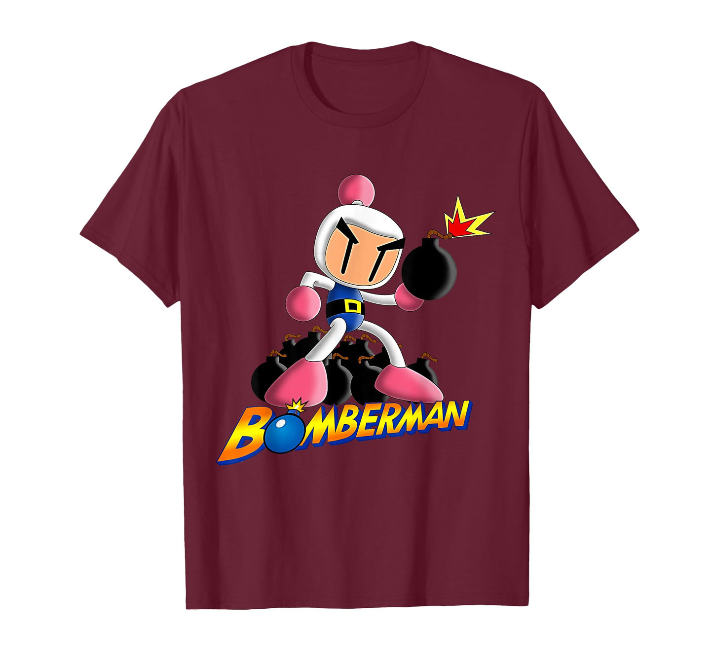 Bomberman Bombing Explosive Retro Gamer Nostalgia Classic T-Shirt