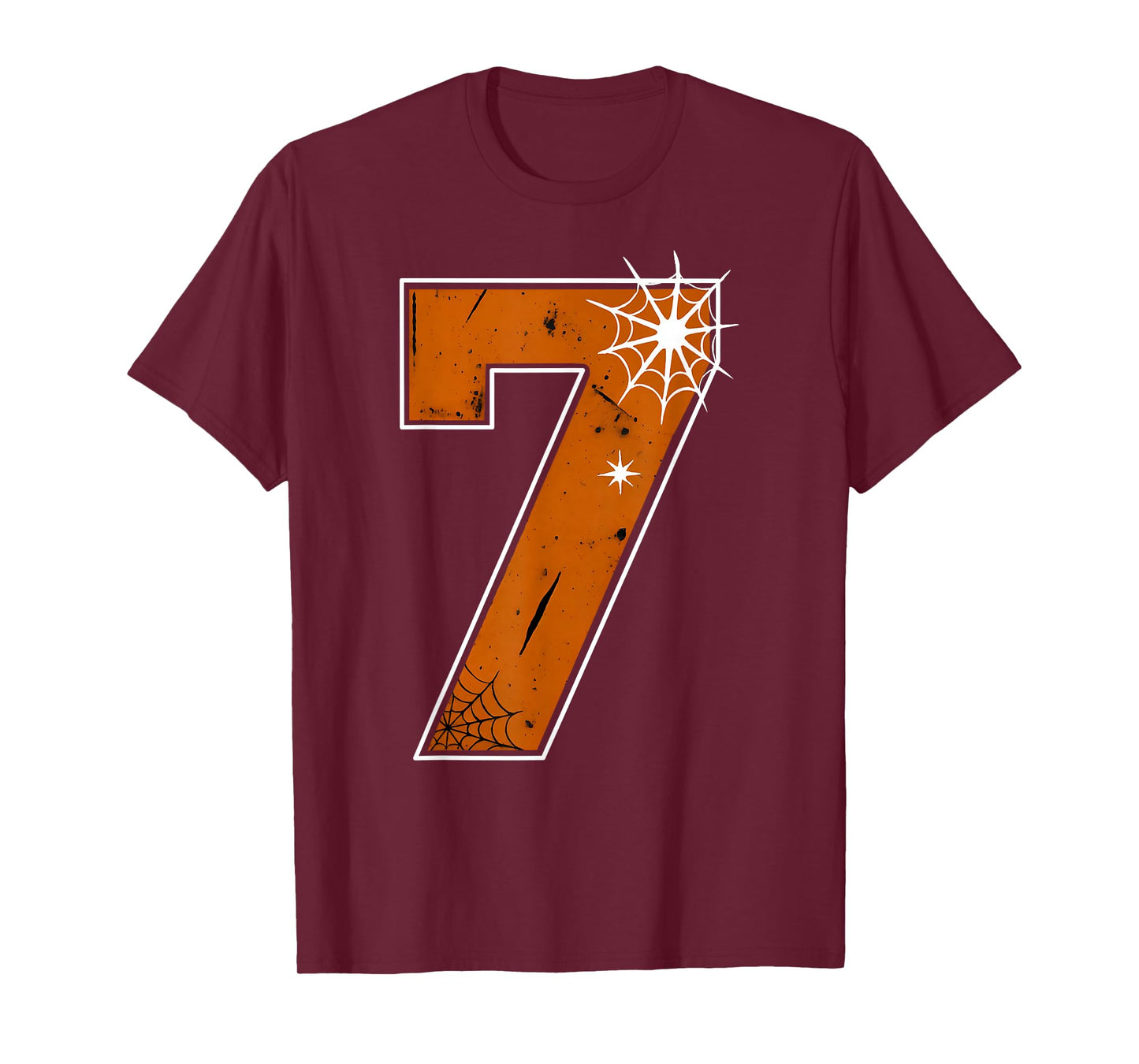 6 7 Funny Halloween Costume with Spider Web Trend Couples T-Shirt