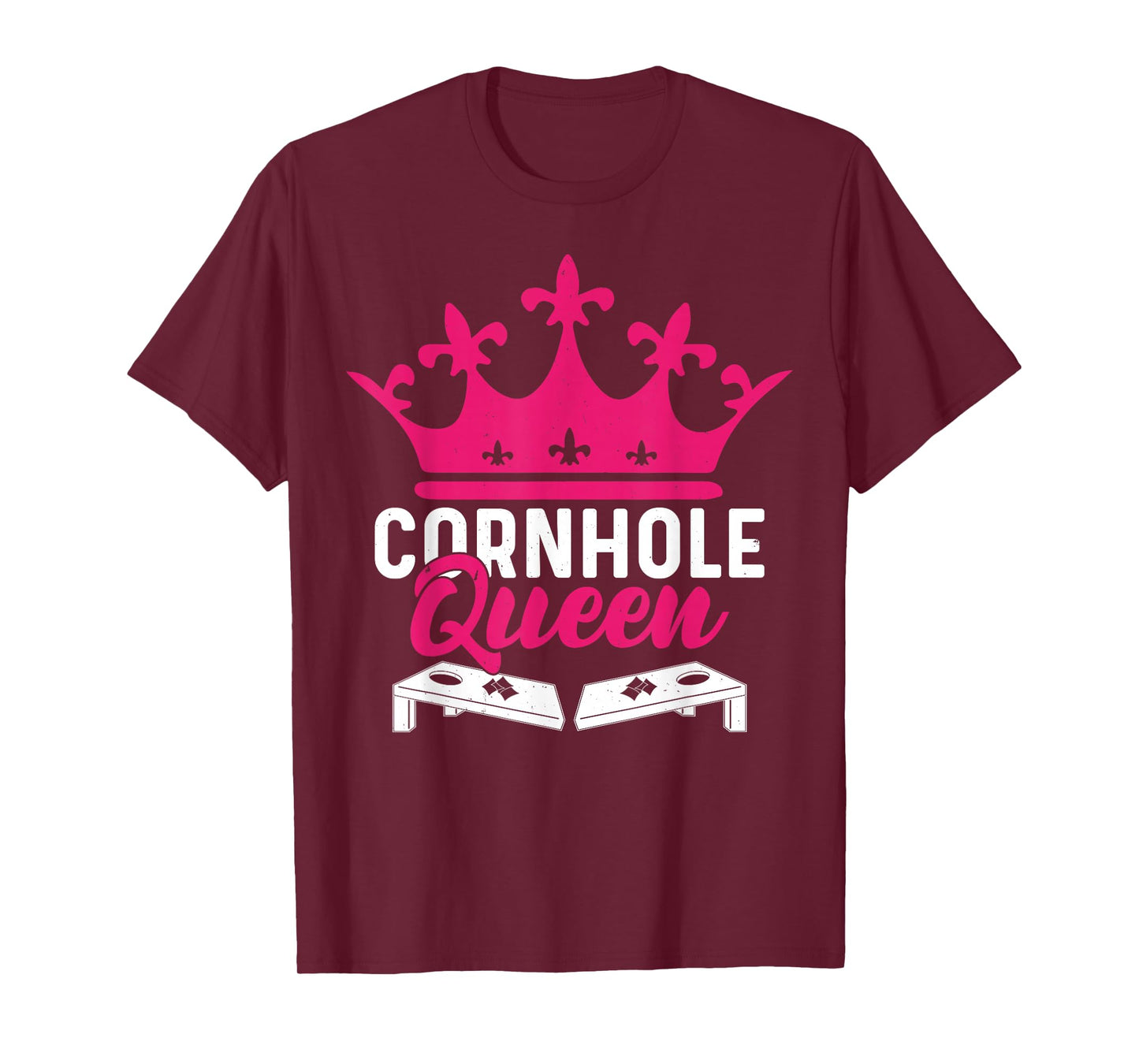 Cornhole Queen Funny Cornhole T-Shirt