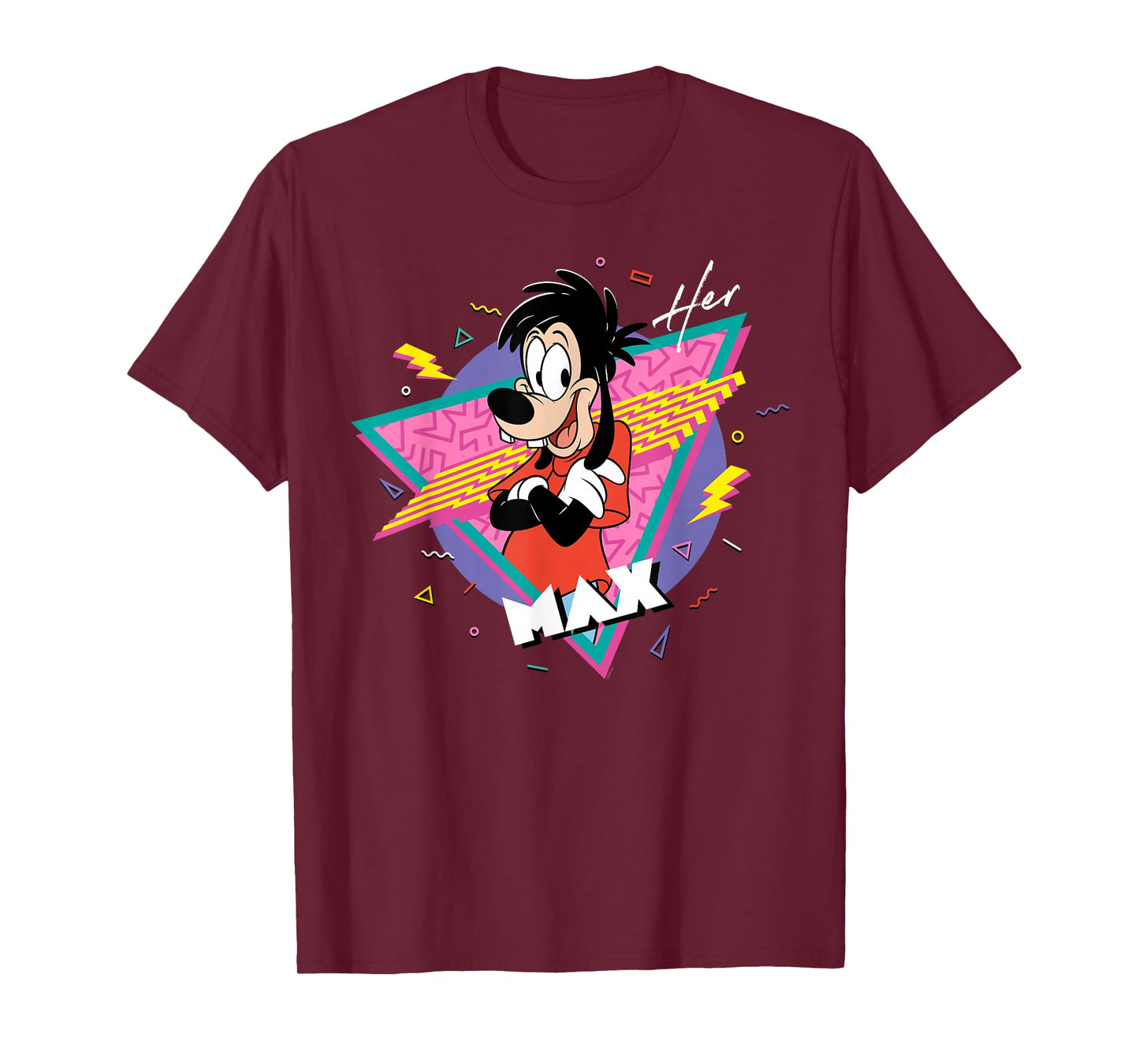 Disney A Goofy Movie Retro ’90s Couples Matching Her Max T-Shirt