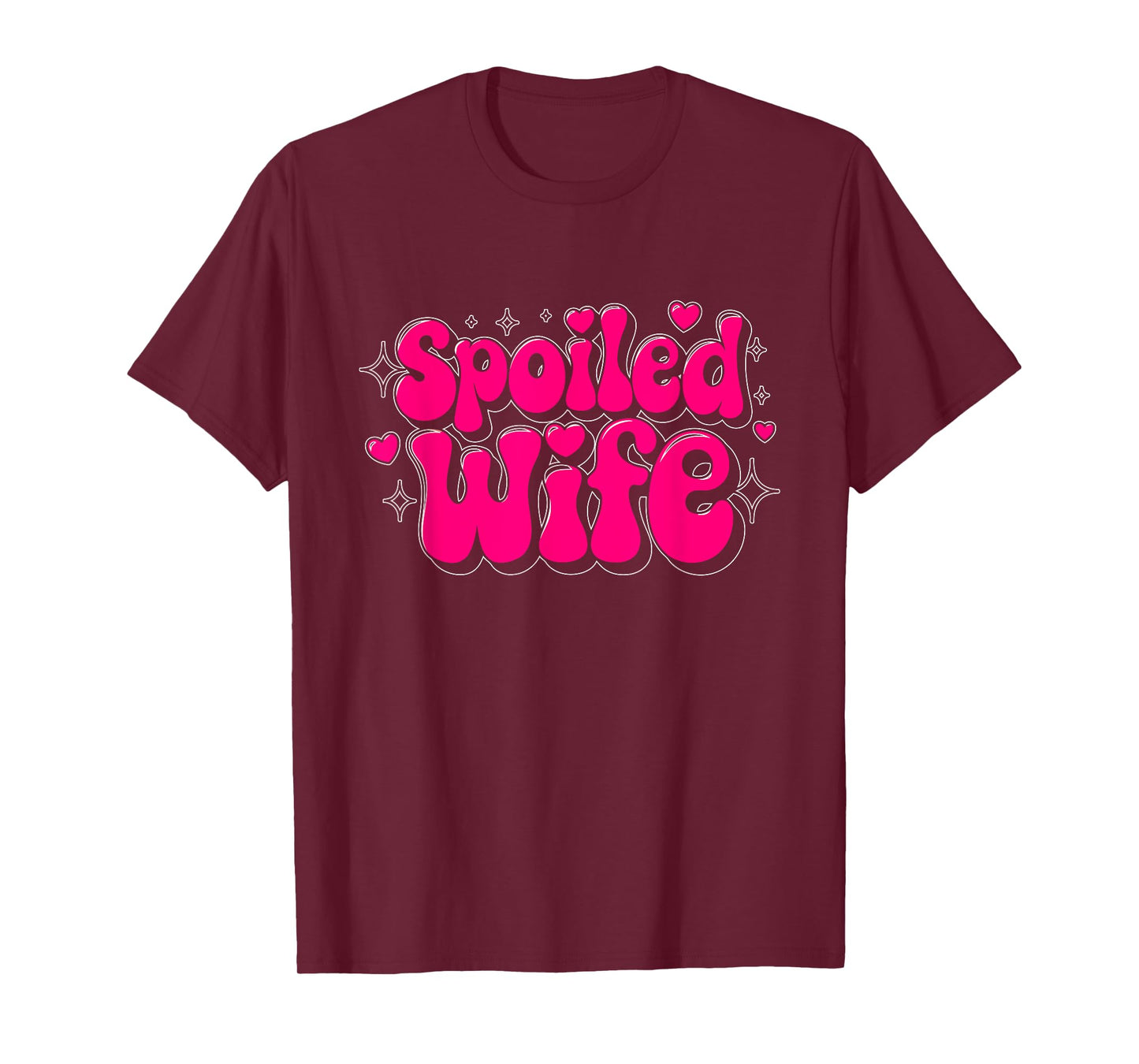 Spoiled Wife Spoiled Wife Funny Wife T-Shirt