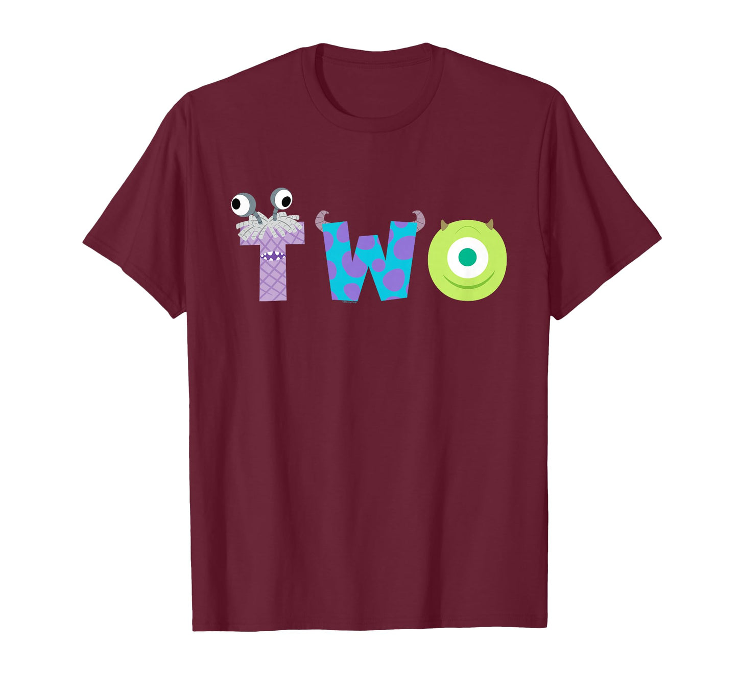 Disney & Pixar's Monsters, Inc. Numbers 2nd Second Birthday T-Shirt
