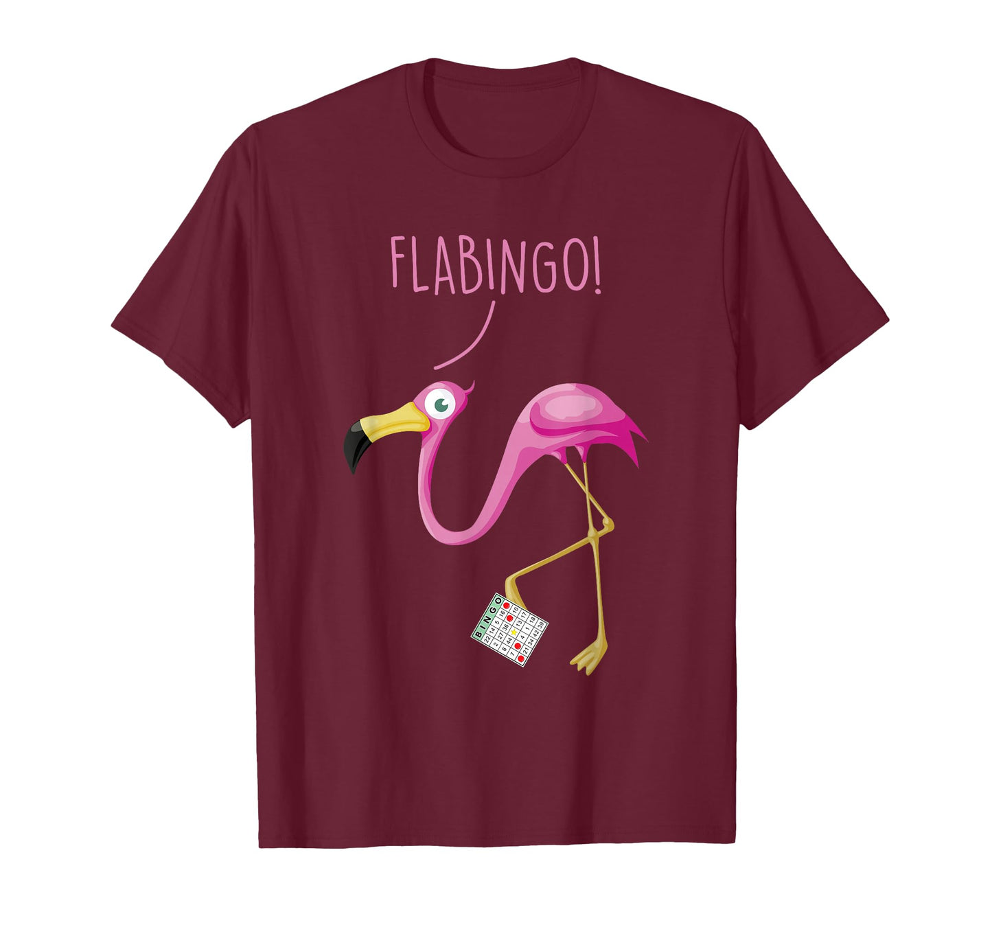 Flabingo! Lucky Player Bingo Player Bingo Addict T-Shirt