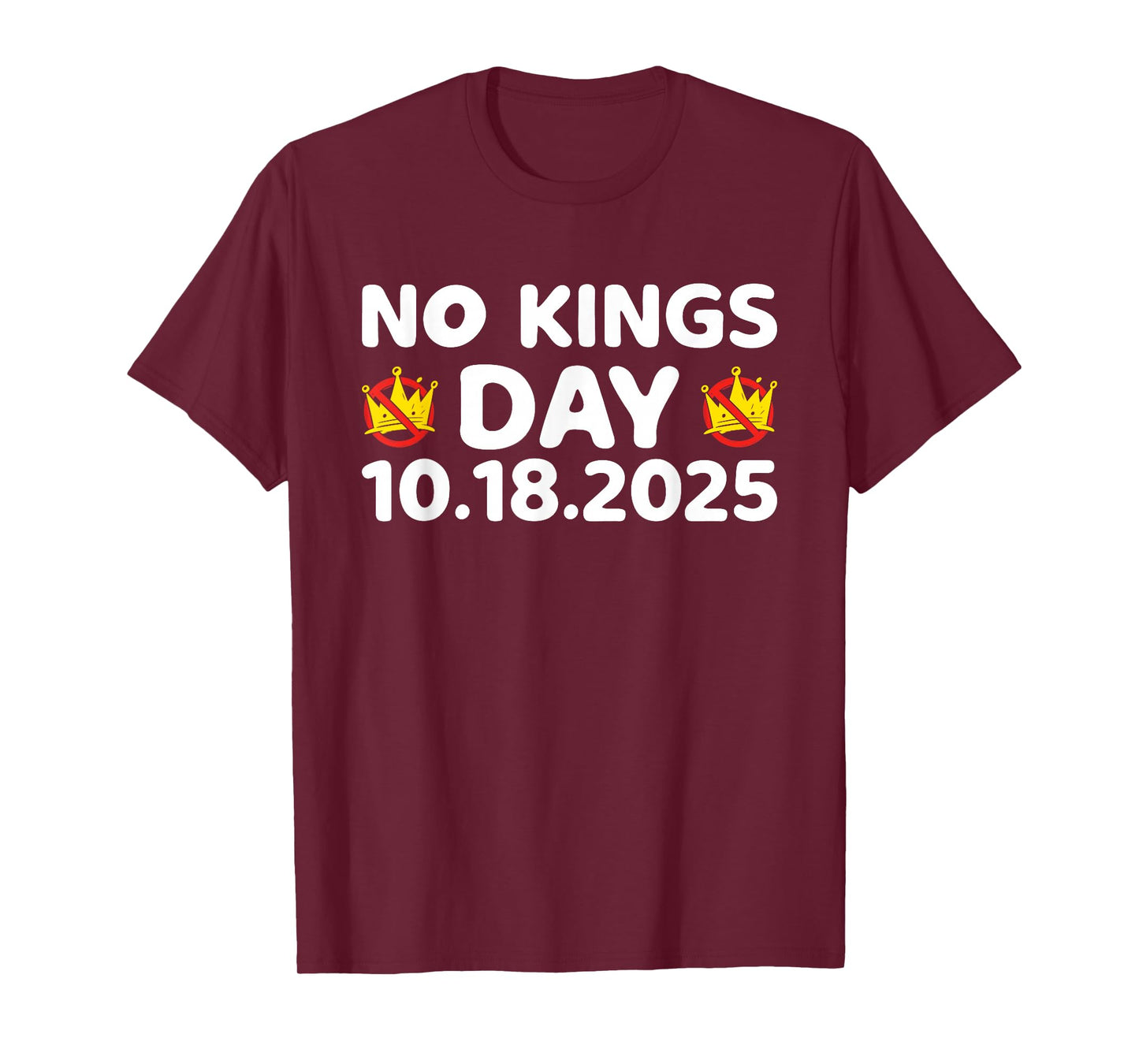 October 18th Nope No Kings Day T-Shirt