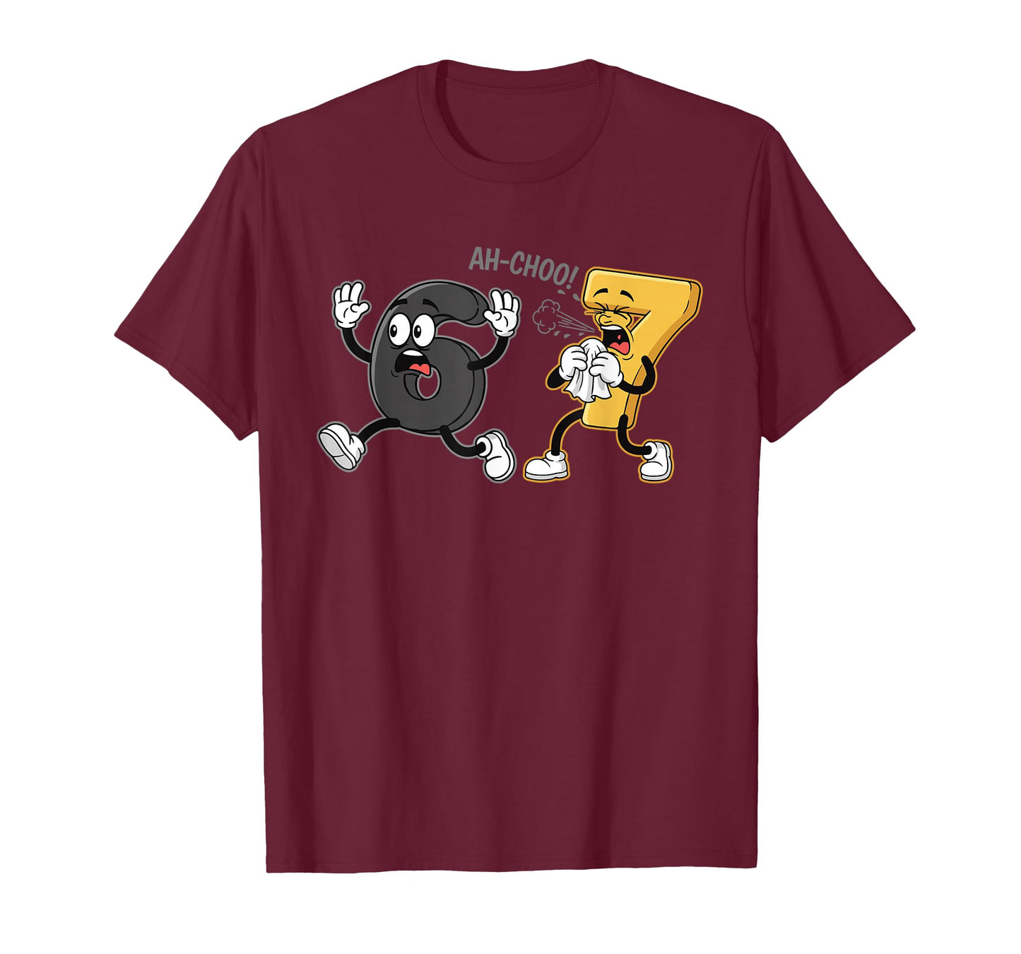 Sick Seven Funny 67 Six Seven Meme Pun Gen Alpha Slang Humor T-Shirt