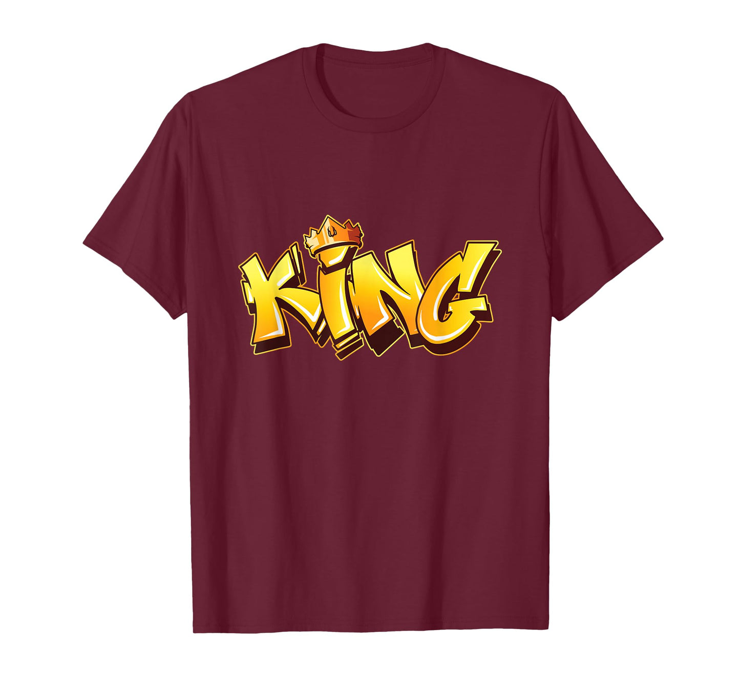 King Graffiti Art Street Art Urban Style Spray Paint Hip Hop T-Shirt