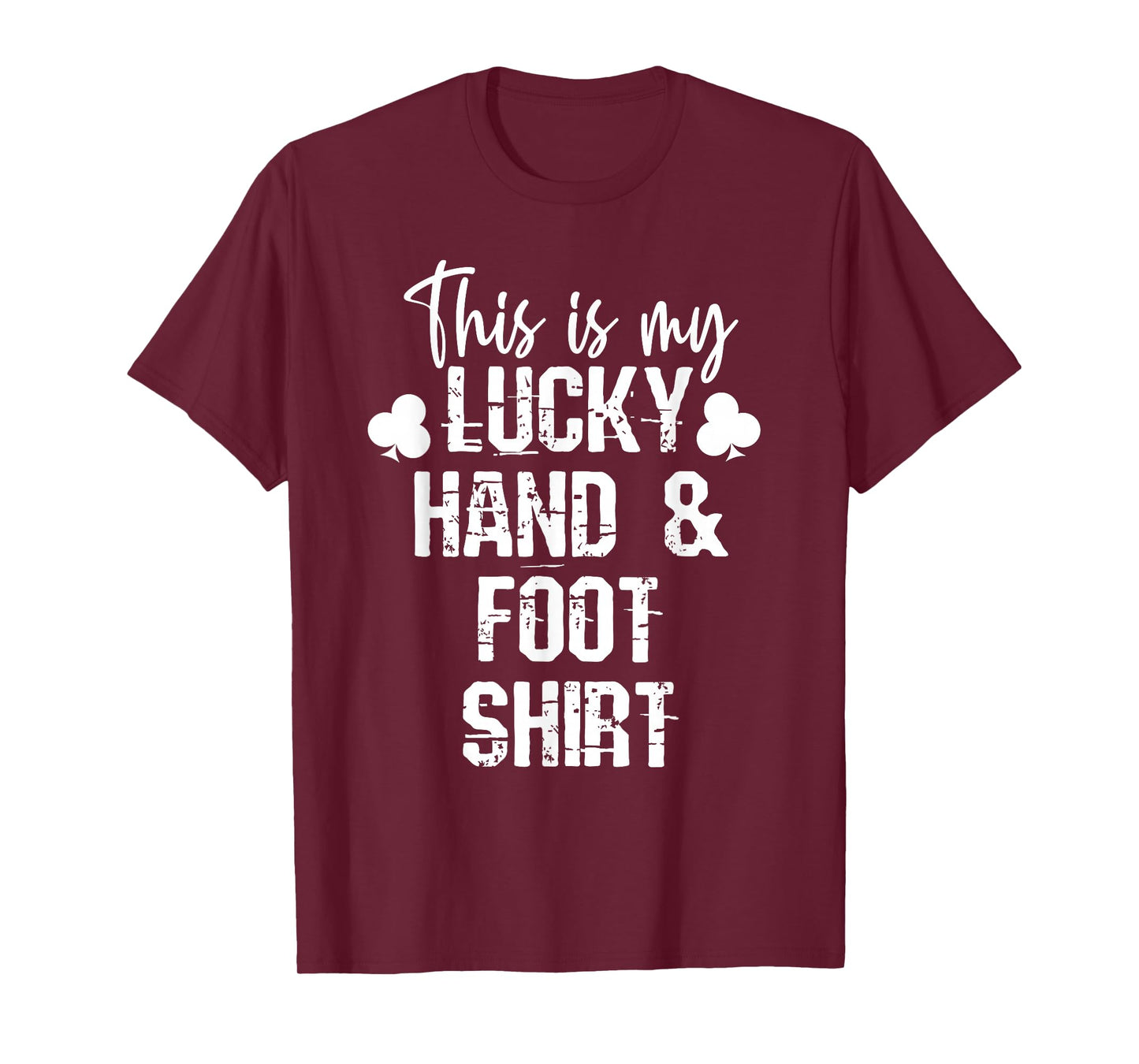Hand and Foot Card Game Player Gift Funny Sharks Cards T-Shirt