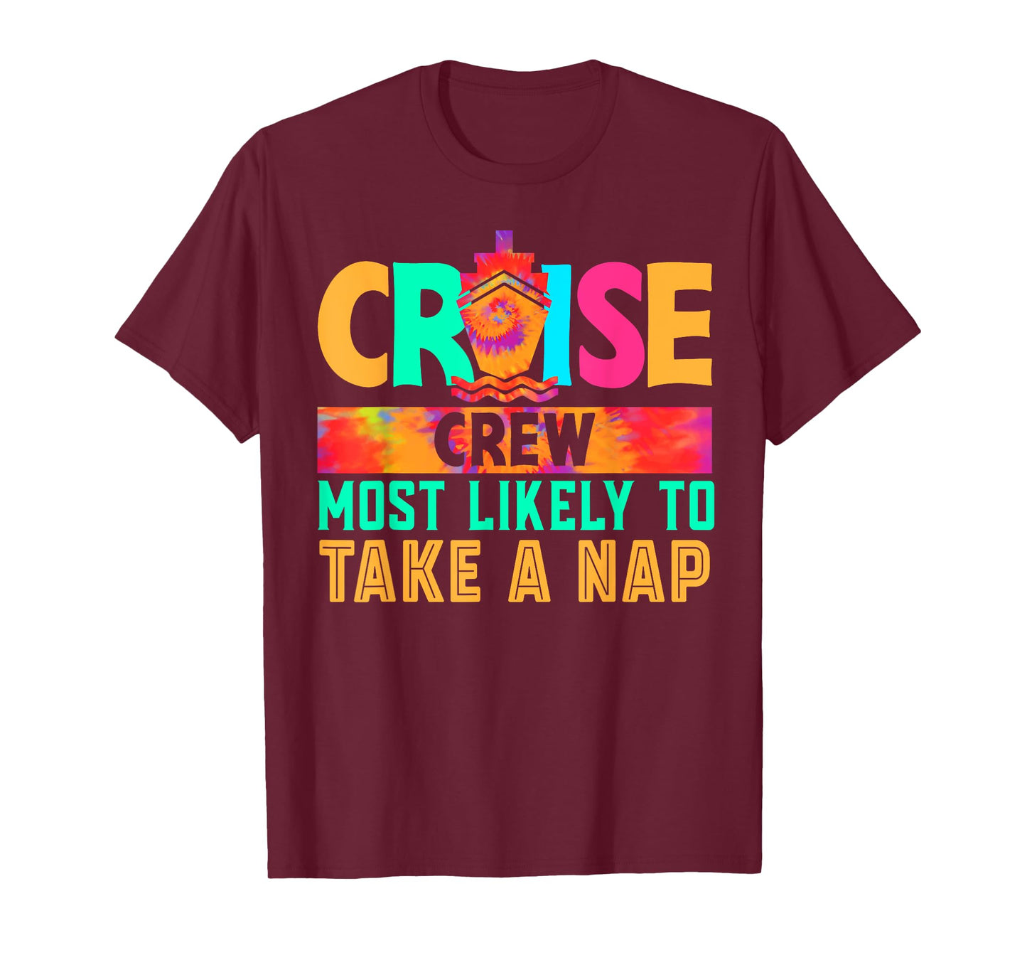 Cruise Crew Most Likely to Take A Nap Hippie T-Shirt