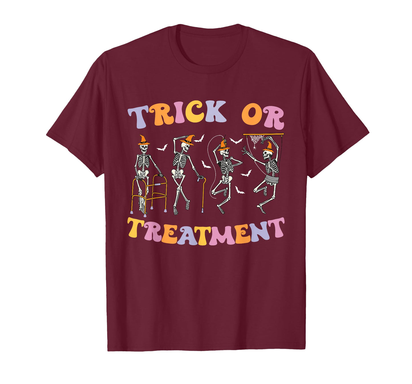 Trick Or Treatment PT Physical Therapy Therapist Halloween T-Shirt