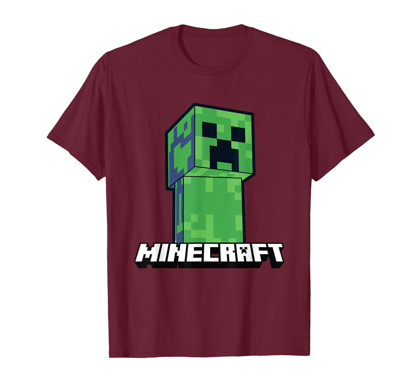 Minecraft Big Creeper Face T-Shirt