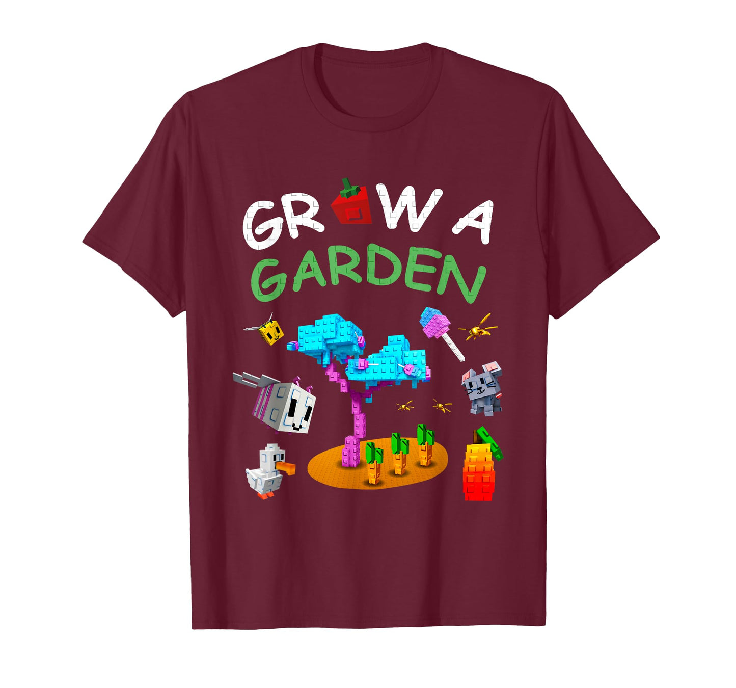 Grow A Garden Funny Candy Blossom T-Shirt