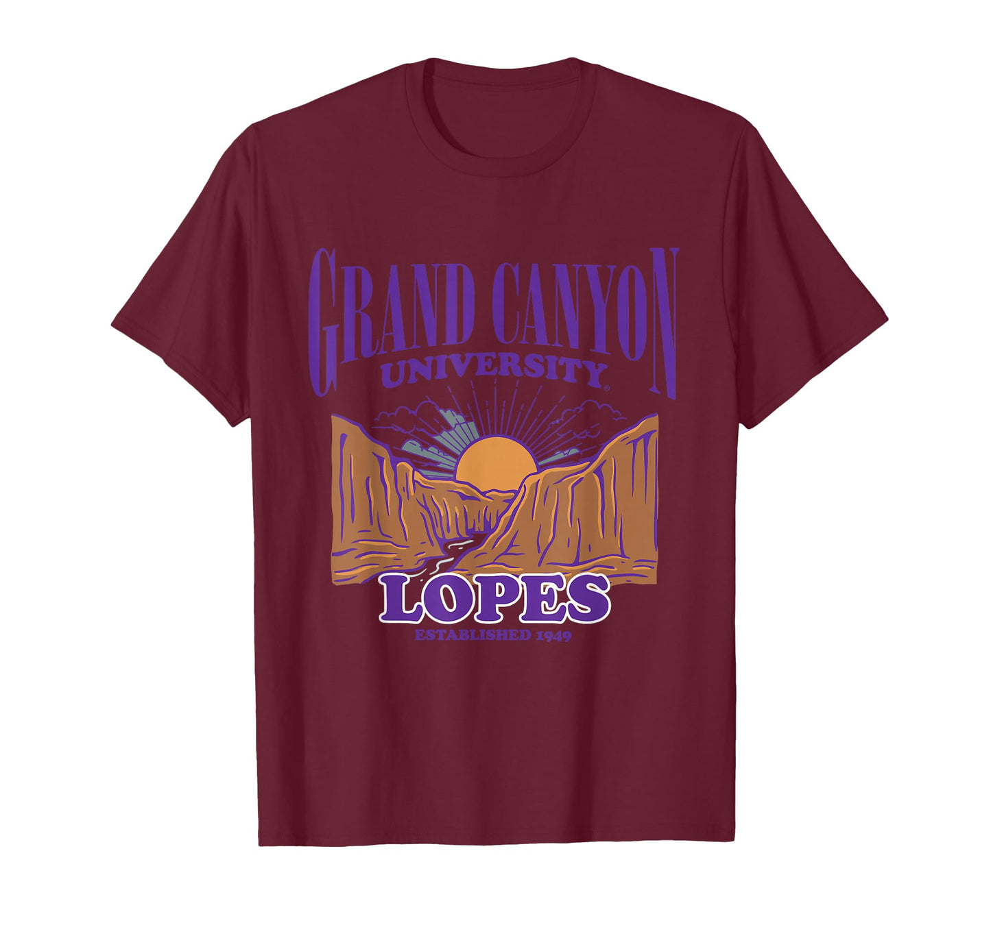 Grand Canyon Lopes | Official NCAA Merch | NCAFGCU010 T-Shirt