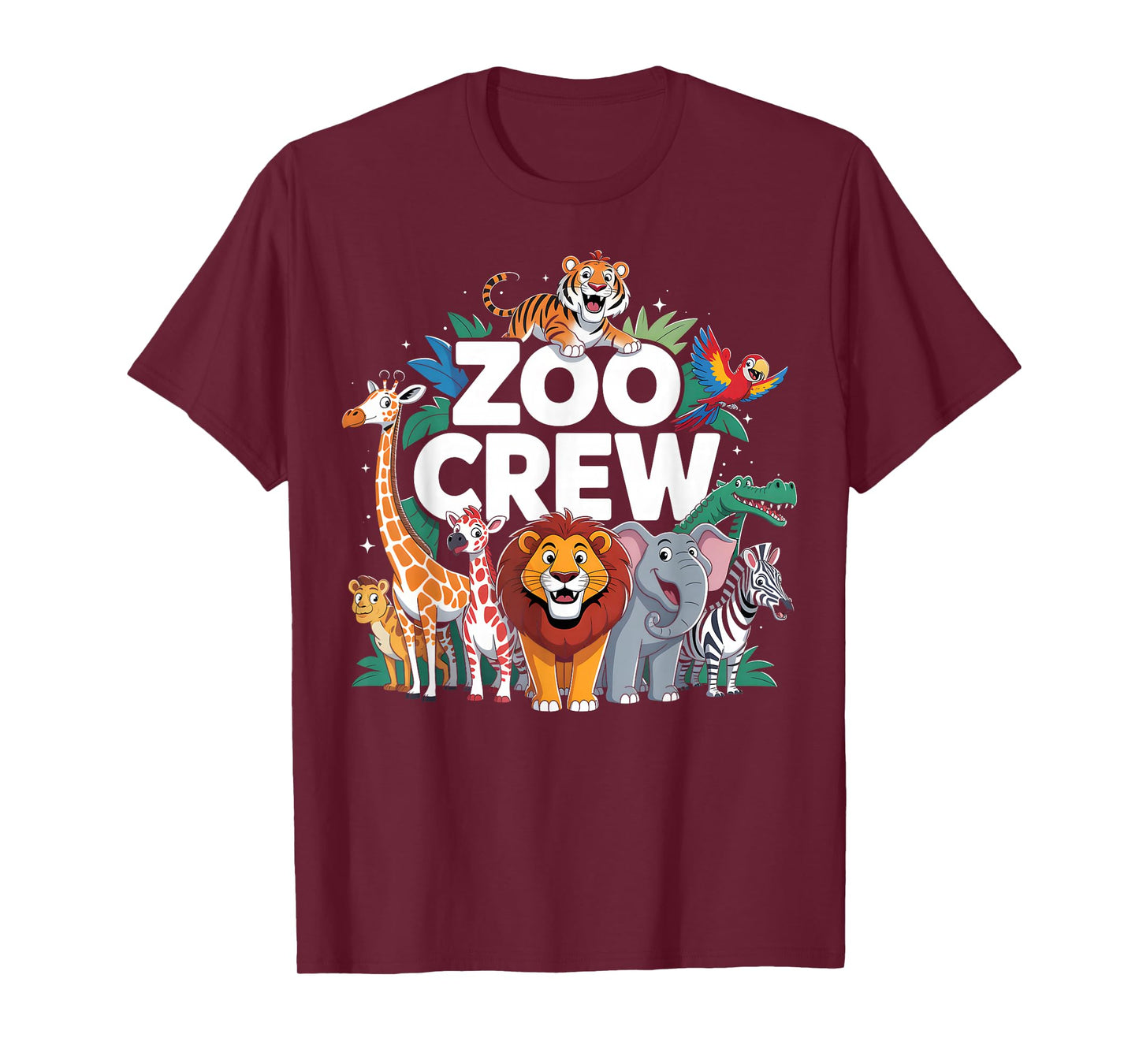 Zoo Crew Jungle Animal Lover Safari Wildlife Zoo Keeper T-Shirt