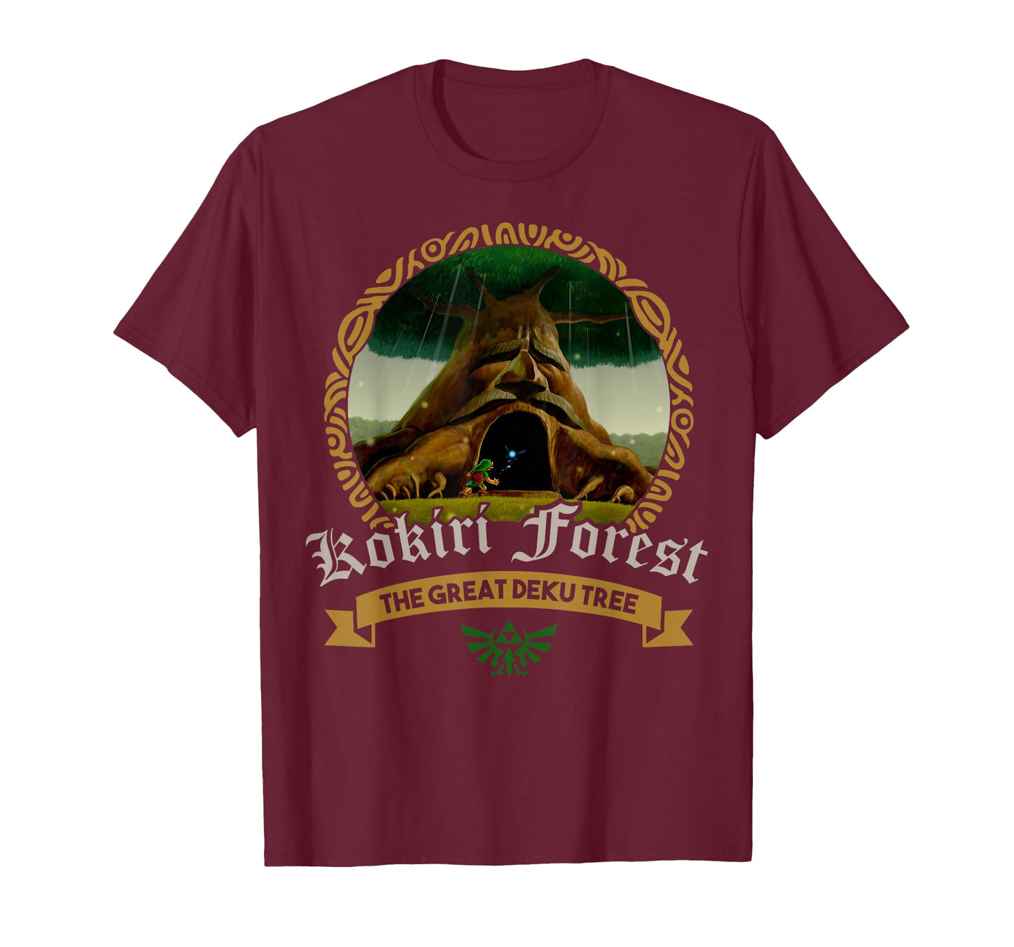 The Legend of Zelda Kokiri Forest The Great Deku Tree T-Shirt