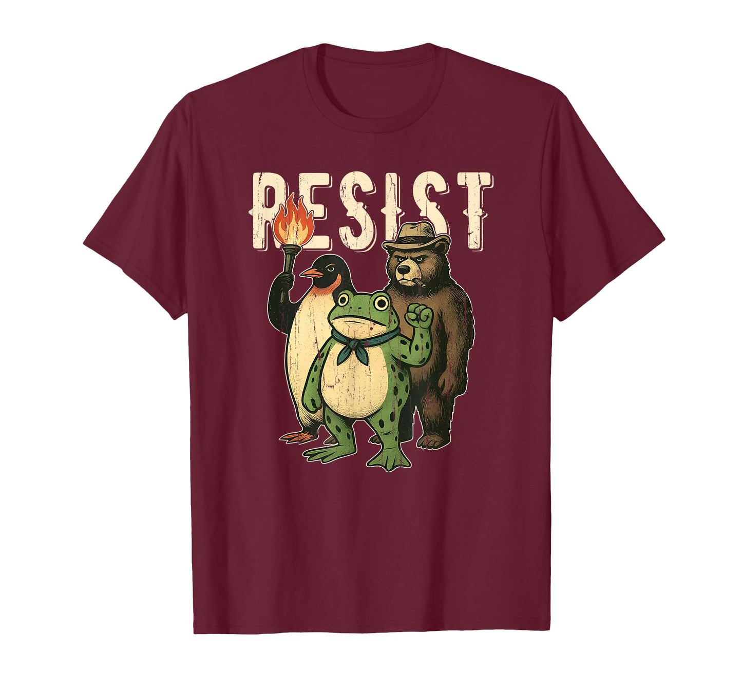 Resist Frog and Friends, Social Justice T-Shirt