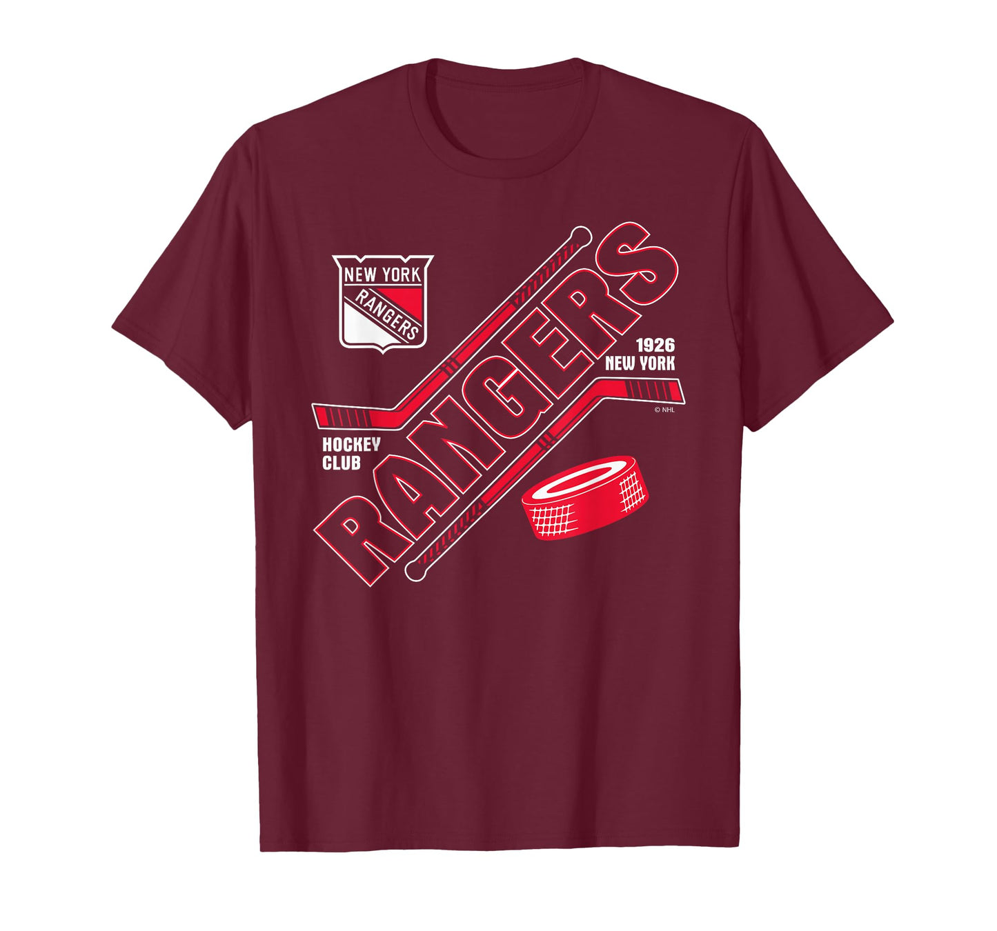 New York Rangers Force Blue Officially Licensed T-Shirt