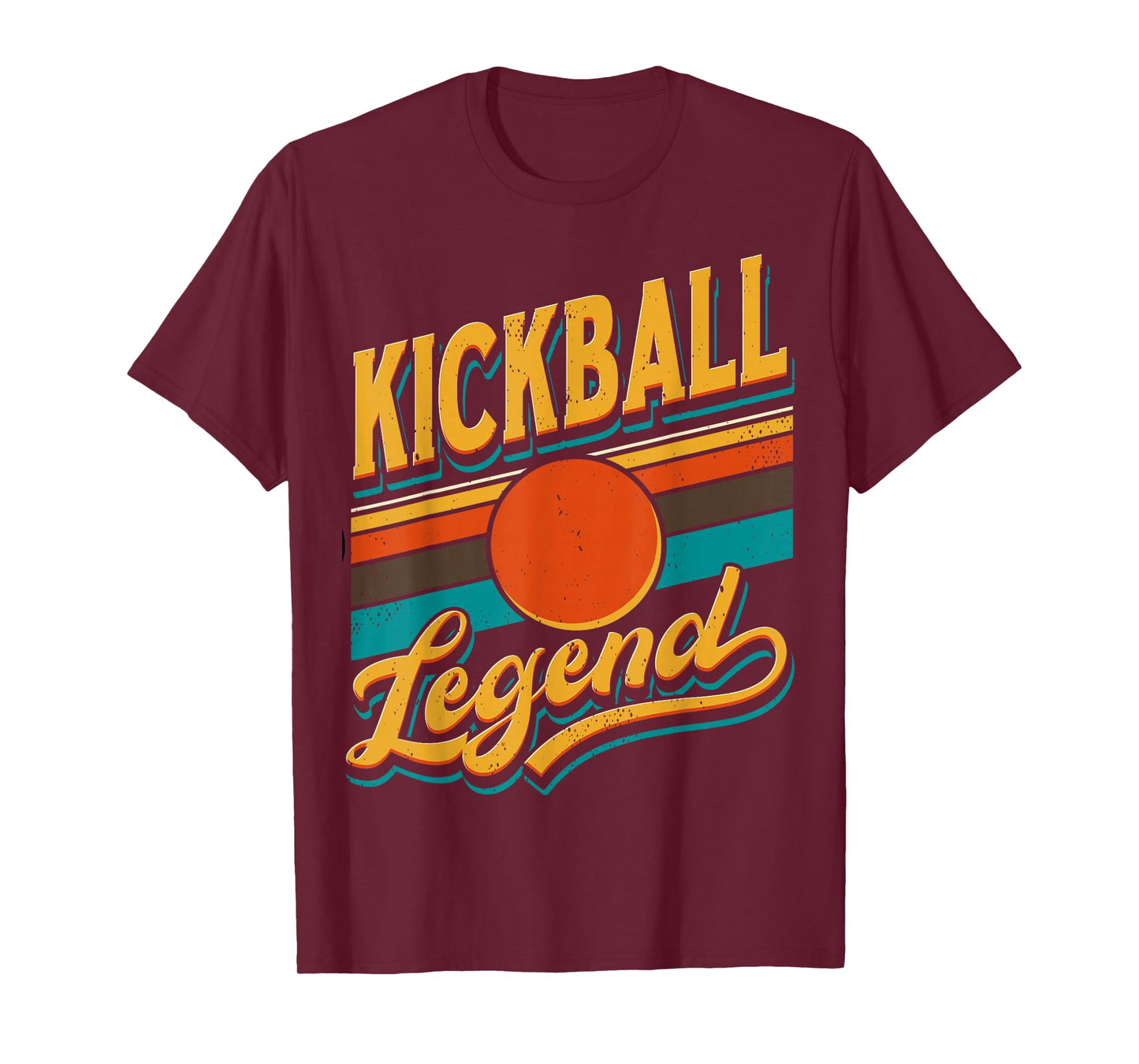 Kickball Legend Retro | Kick Ball Player T-Shirt