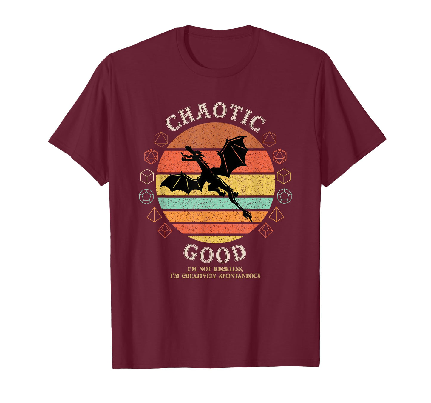 Funny Chaotic Good RPG Player Gamer T-Shirt
