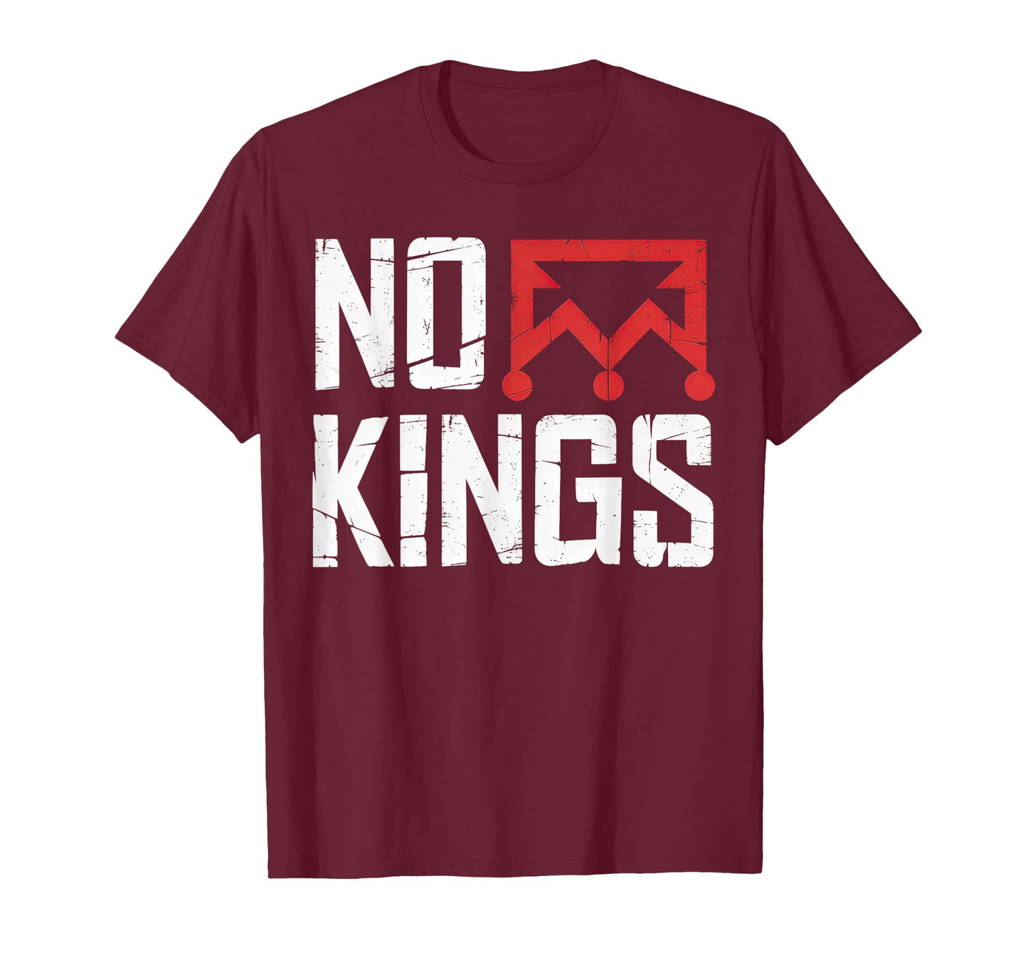 No Kings Protest Sign T-Shirt