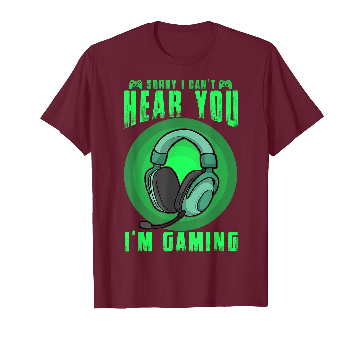 Funny Gaming Gamer Game Controller Video Gaming For Teen Boy T-Shirt