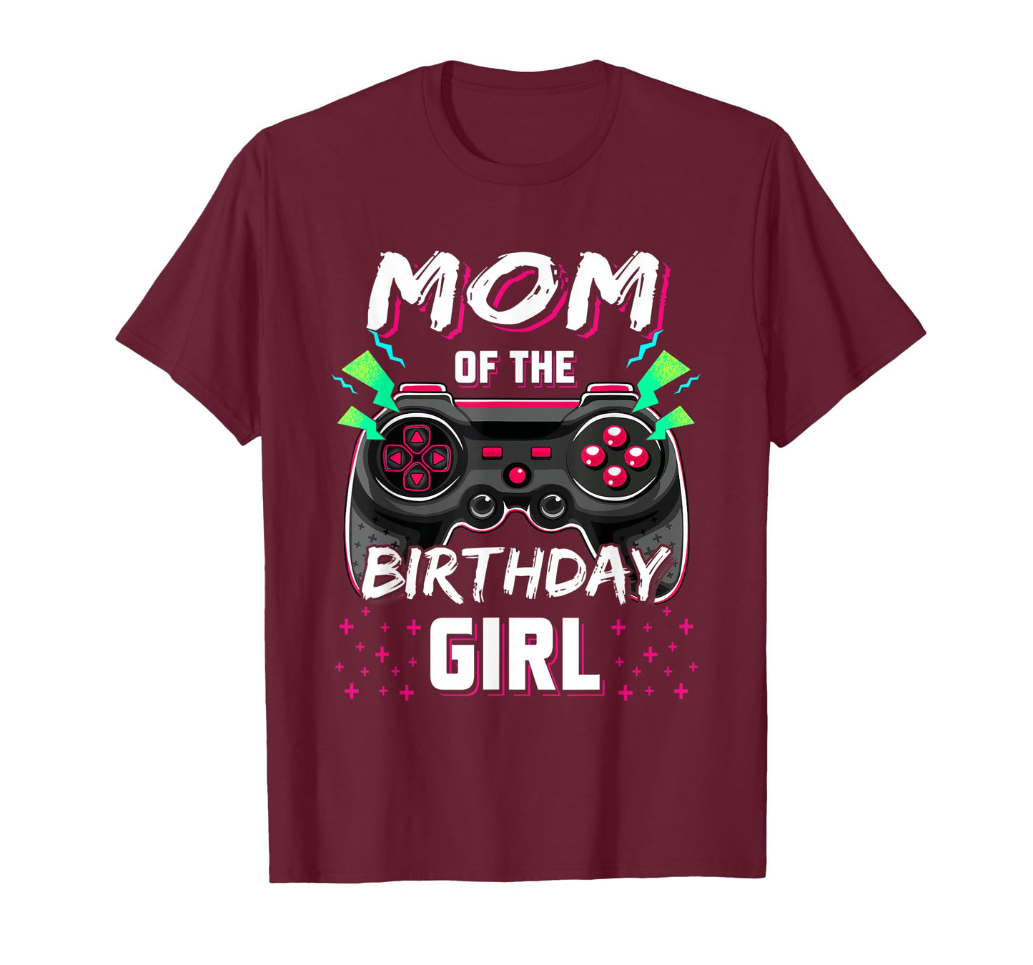 Mom Of The Birthday Girl Video Game B-Day Top Gamer Party T-Shirt