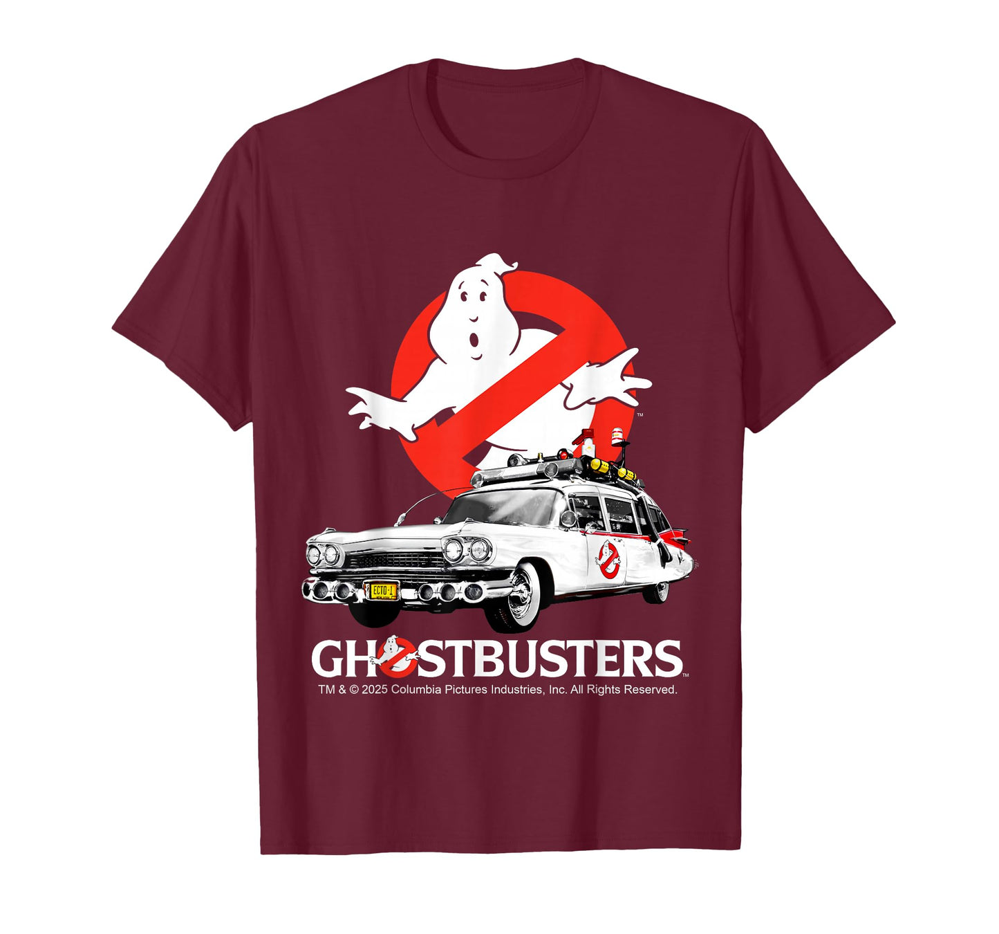 Ghostbusters Halloween Design Ecto 1 T-Shirt
