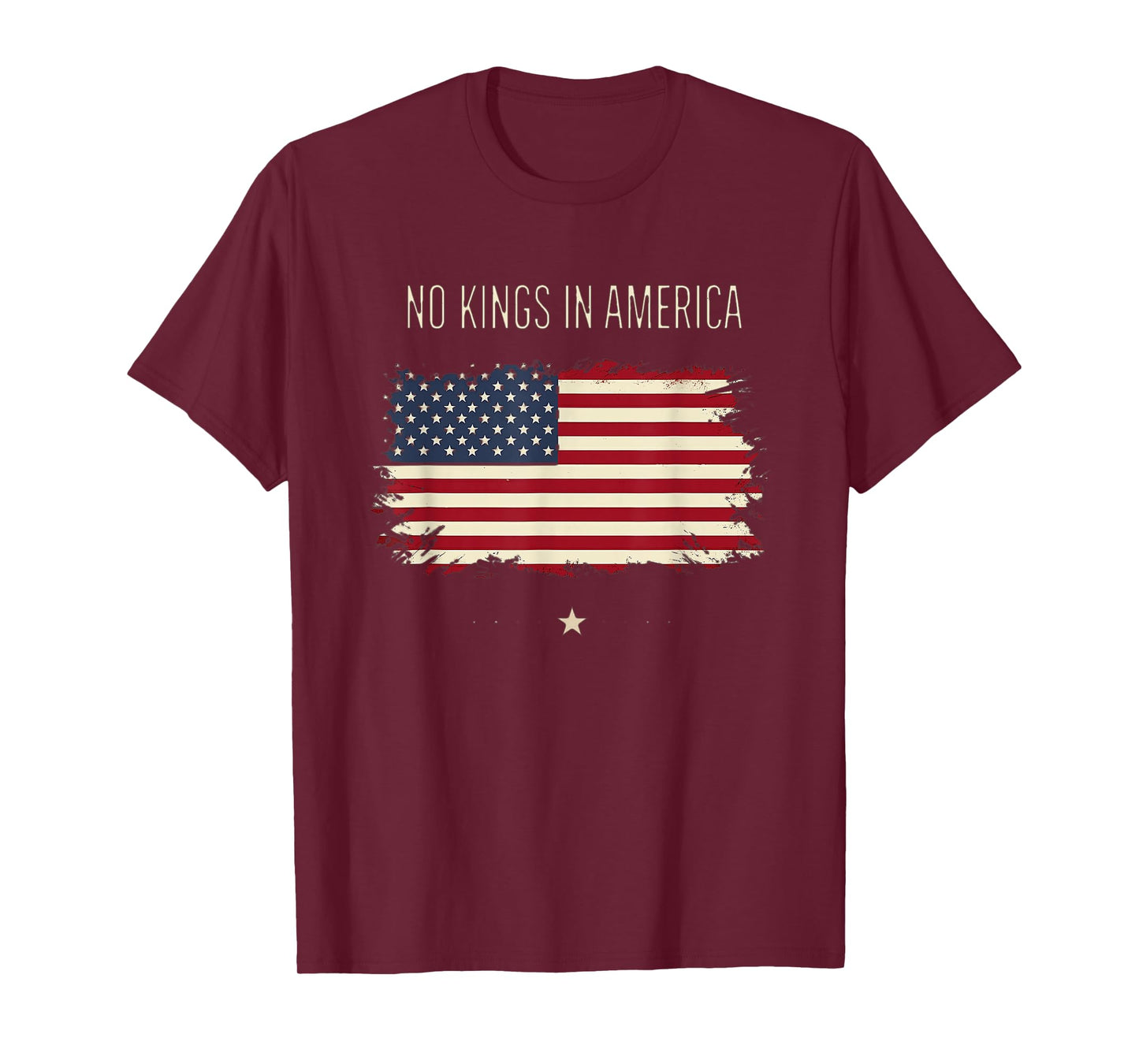 No Kings Vintage Patriotic Freedom Liberty Usa Liberty T-Shirt