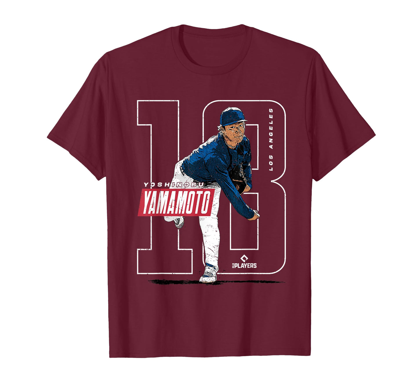Yoshinobu Yamamoto | Los Angeles MLB Player | MLBYAM3004 T-Shirt