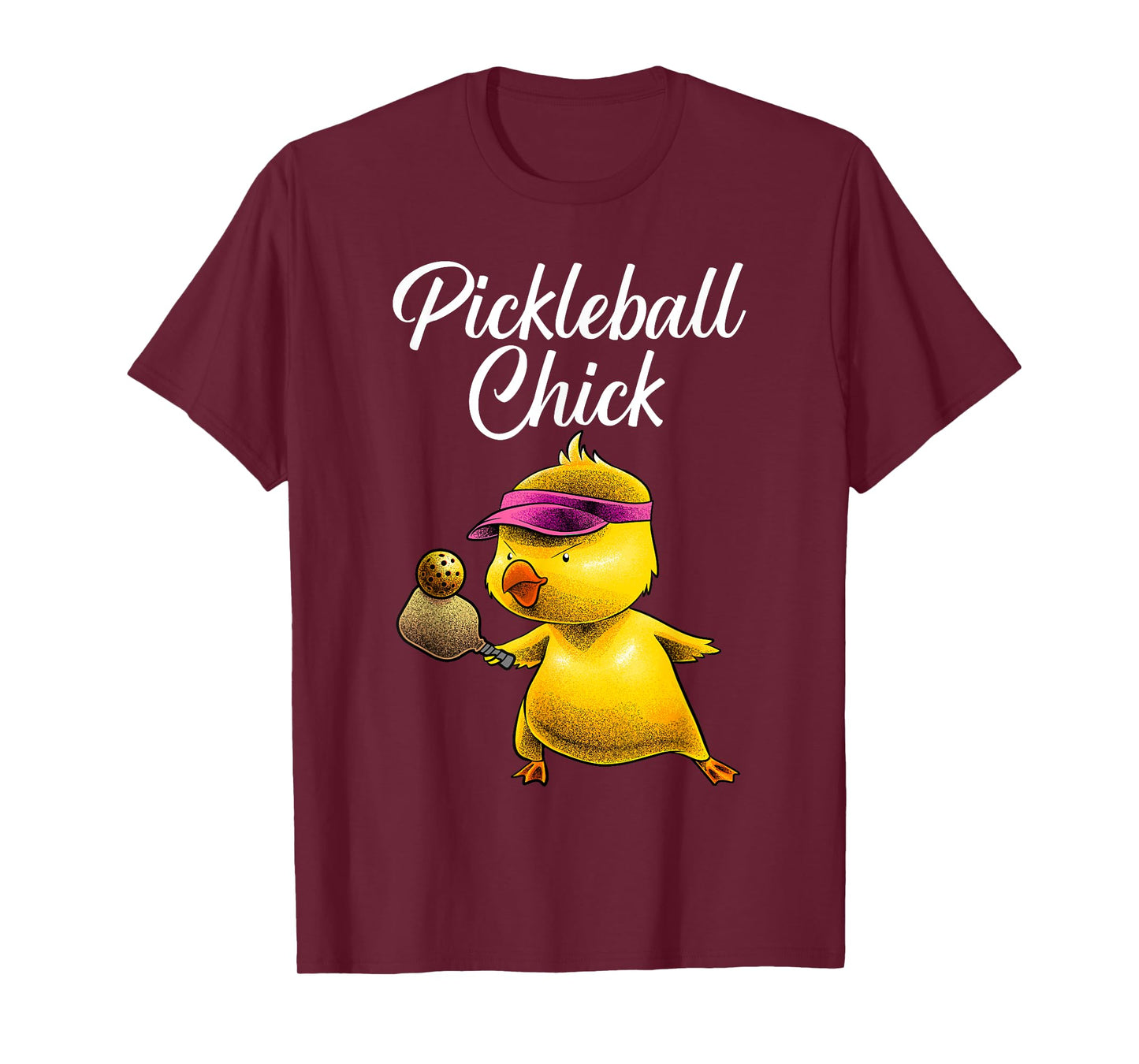 Funny Pickleball Art For Women Girl Paddle Sport Chick Lover T-Shirt