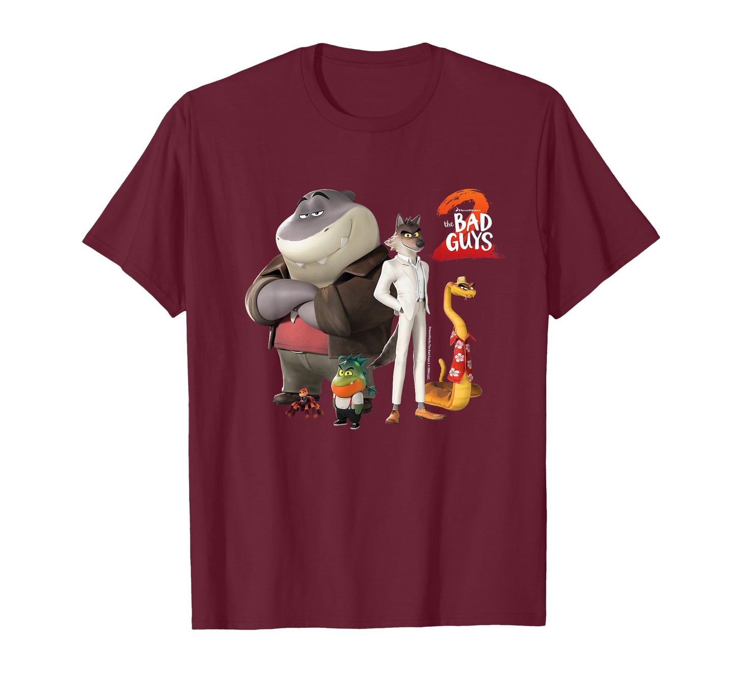 DreamWorks The Bad Guys 2 The Original Bad Guys T-Shirt