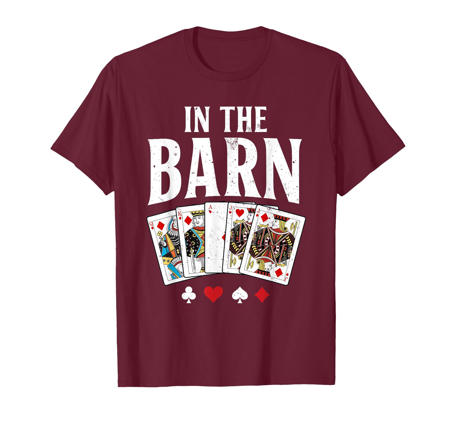Funny Euchre Art For Men Women Kids Card Game Euchre Lover T-Shirt