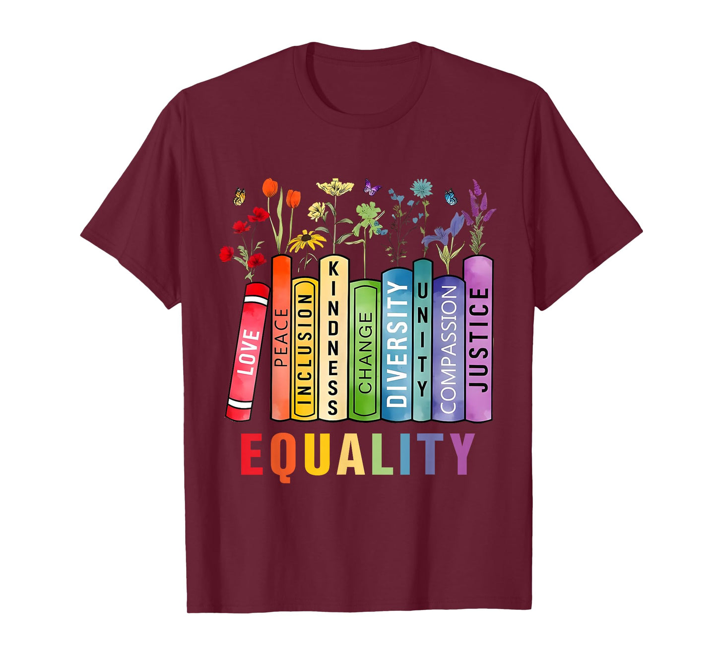 Equality Fight For Those Without Your Privilege Quote 2Sides T-Shirt