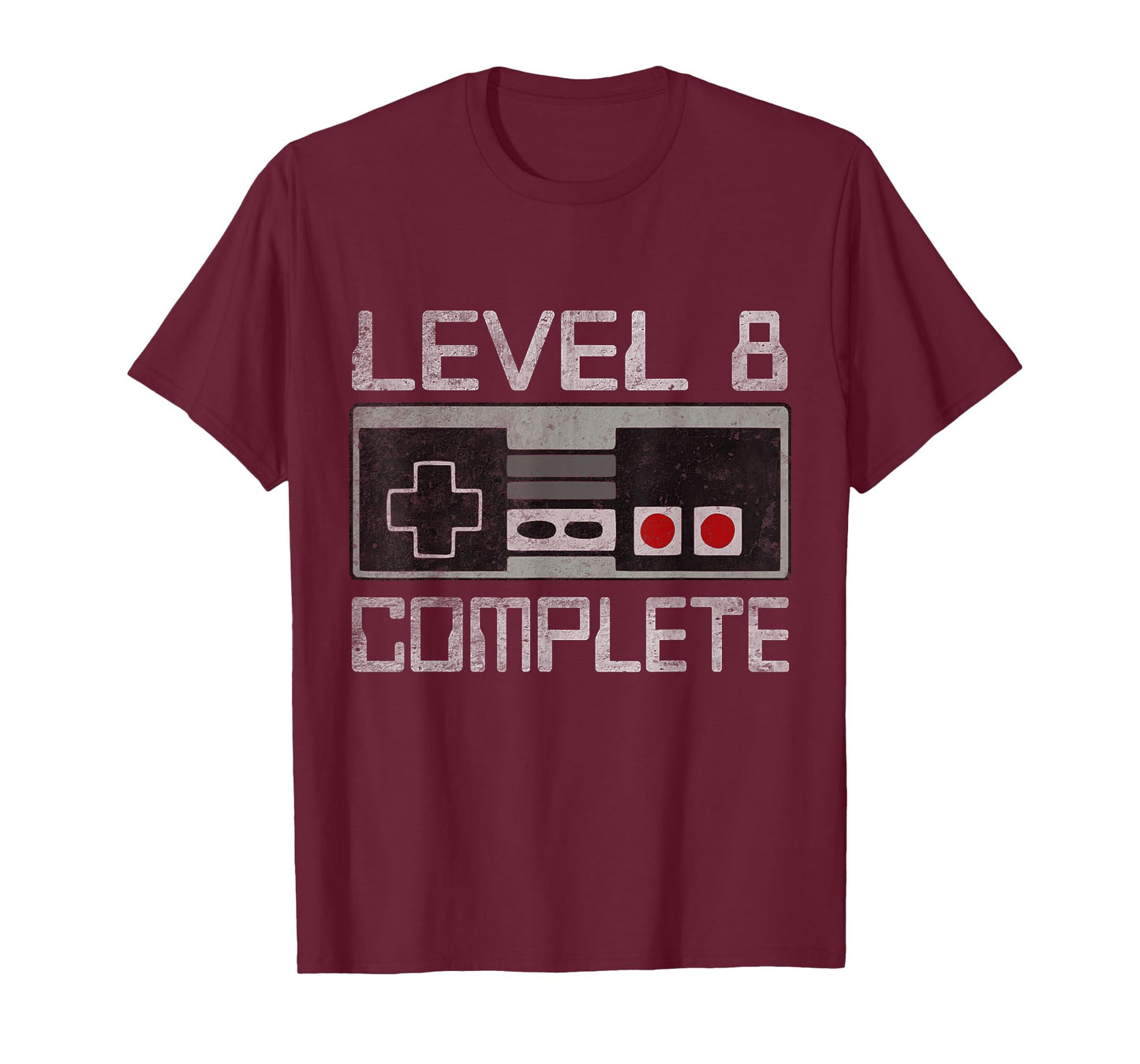 Level 8 Complete 8 Year 8th Wedding Anniversary For Him Her T-Shirt