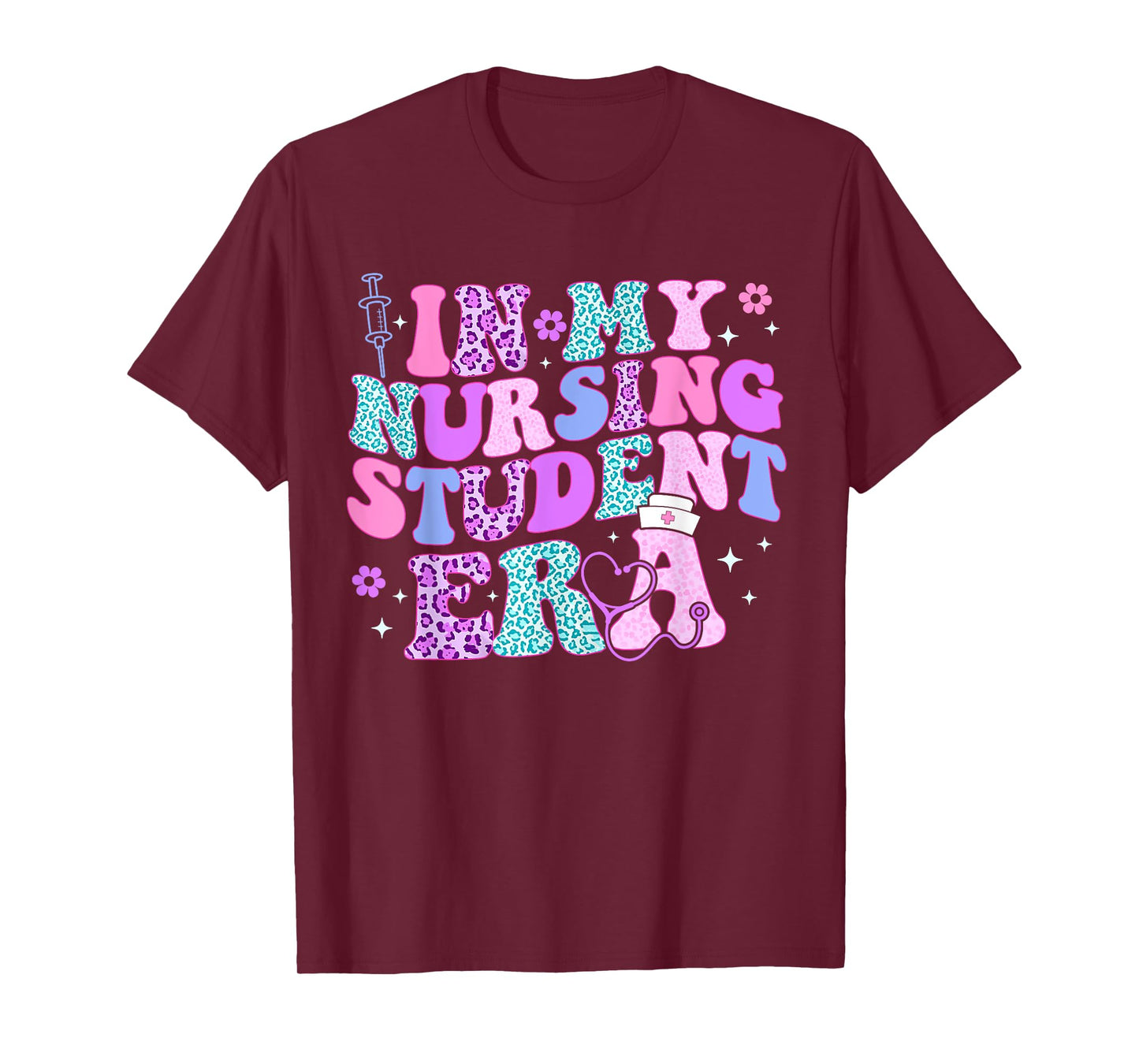 Groovy In My Nursing Student Era Nursing Future Nurse T-Shirt