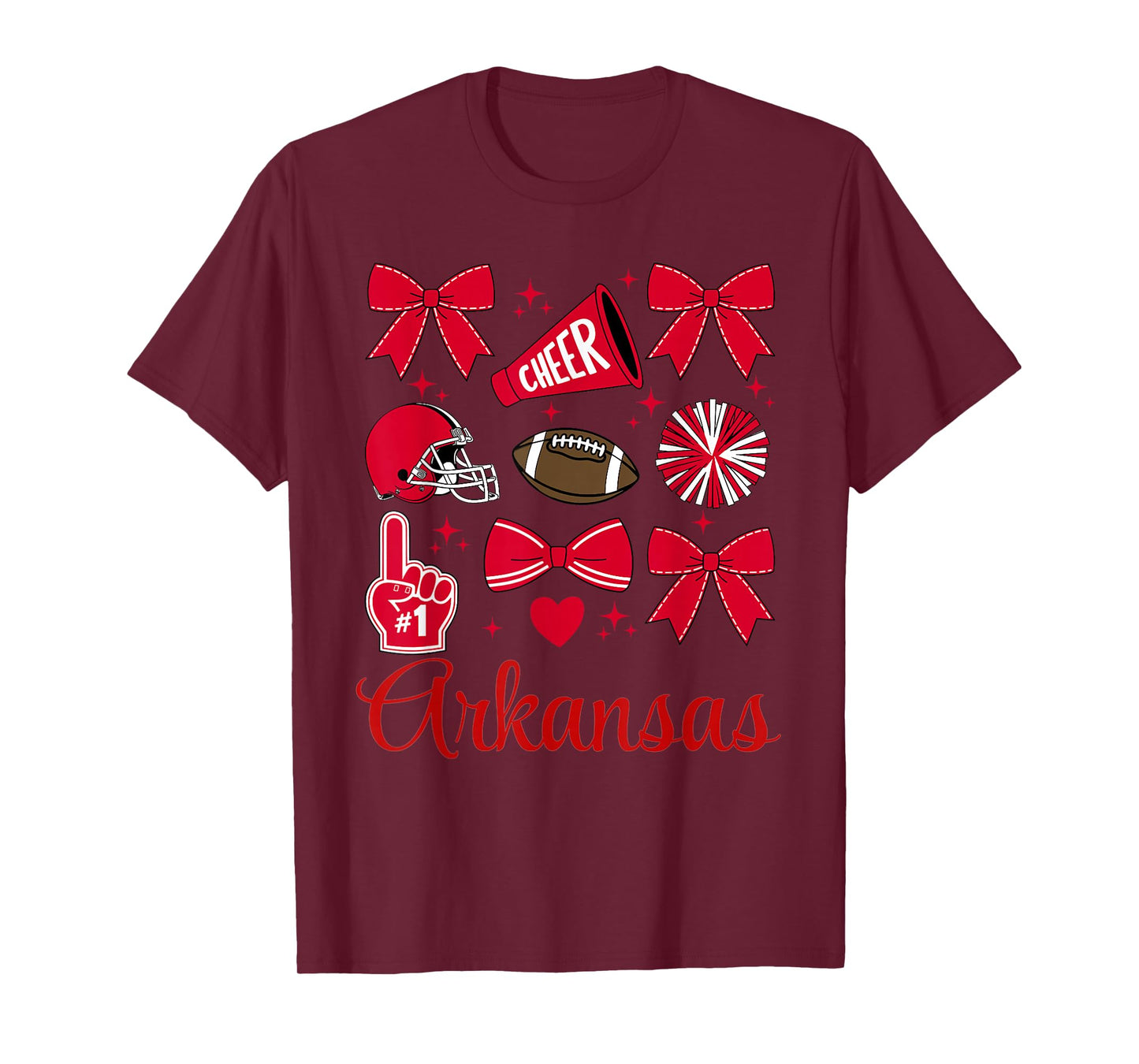 Arkansas Women Toddler Girls Kids Teen Y2K T-Shirt