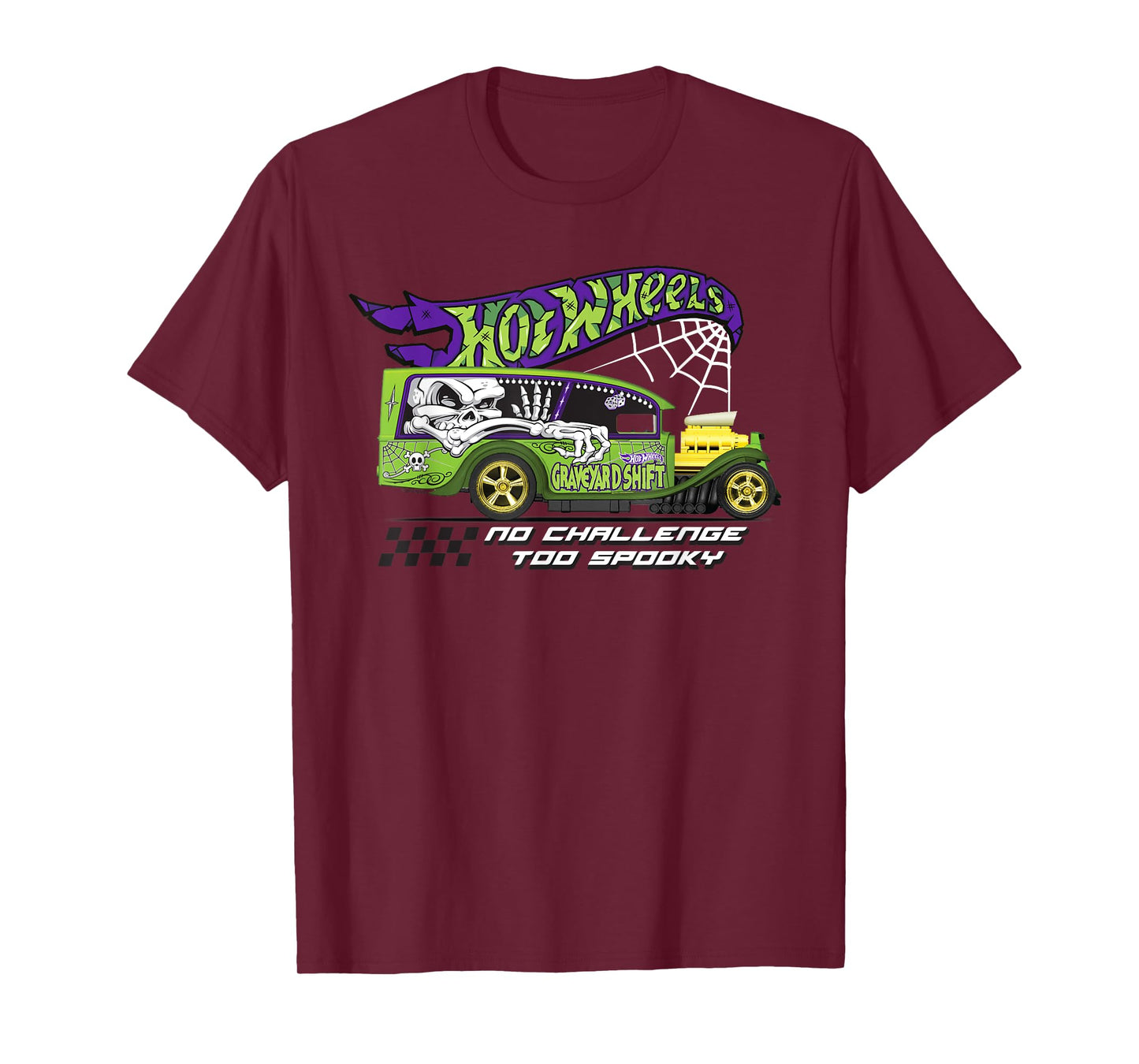 Hot Wheels - No Challenge Too Spooky T-Shirt