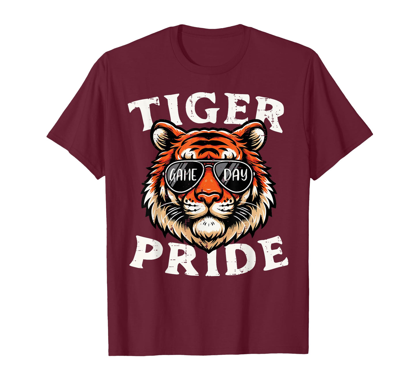 Tiger Pride Men Kids Boys Women Girls Youth Teen T-Shirt