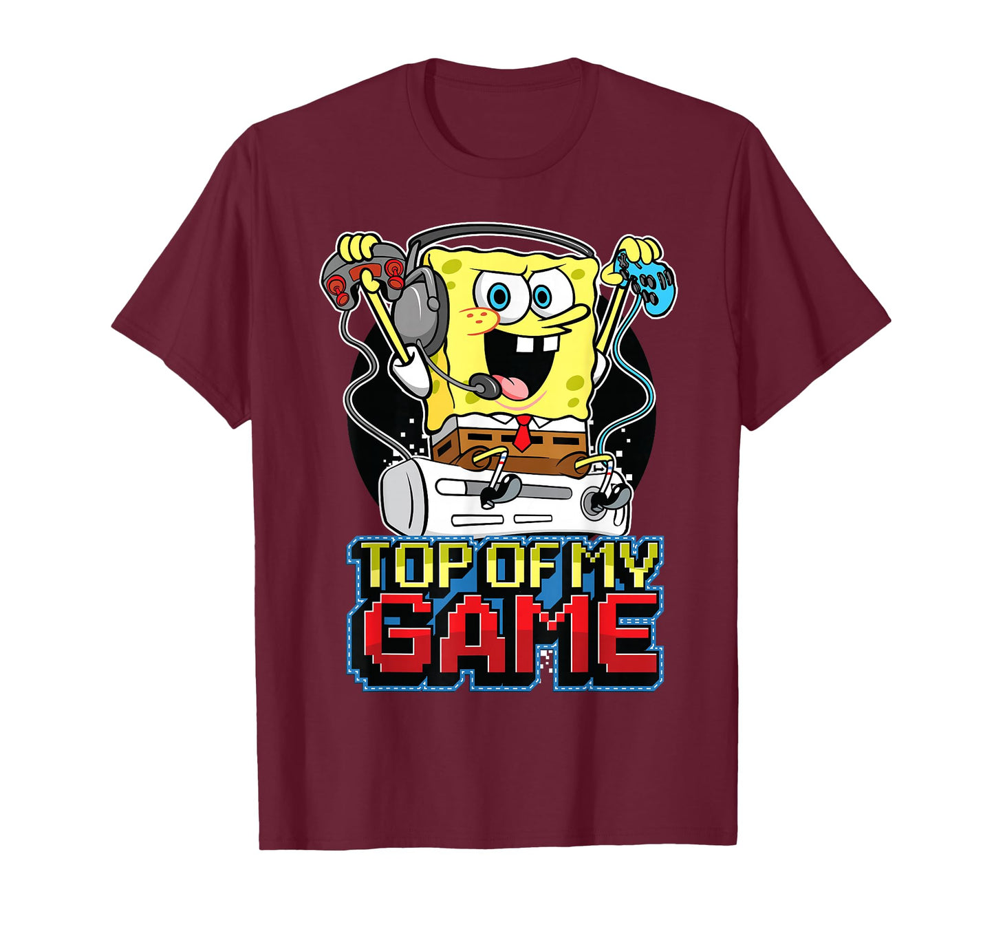 Spongebob SquarePants Top Of My Game T-Shirt T-Shirt