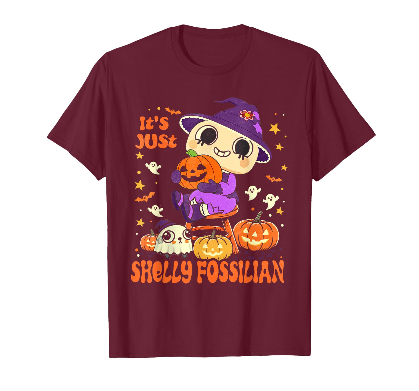 Dandys Halloween World | I'm Just Shelly & Pebble T-Shirt