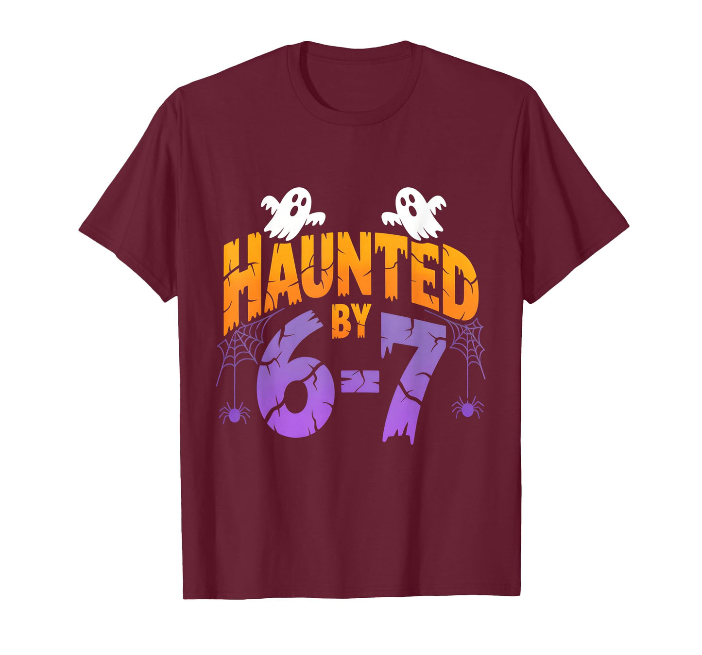 Retro 67 Halloween Haunted Spooky Six Seven 67 Halloween T-Shirt